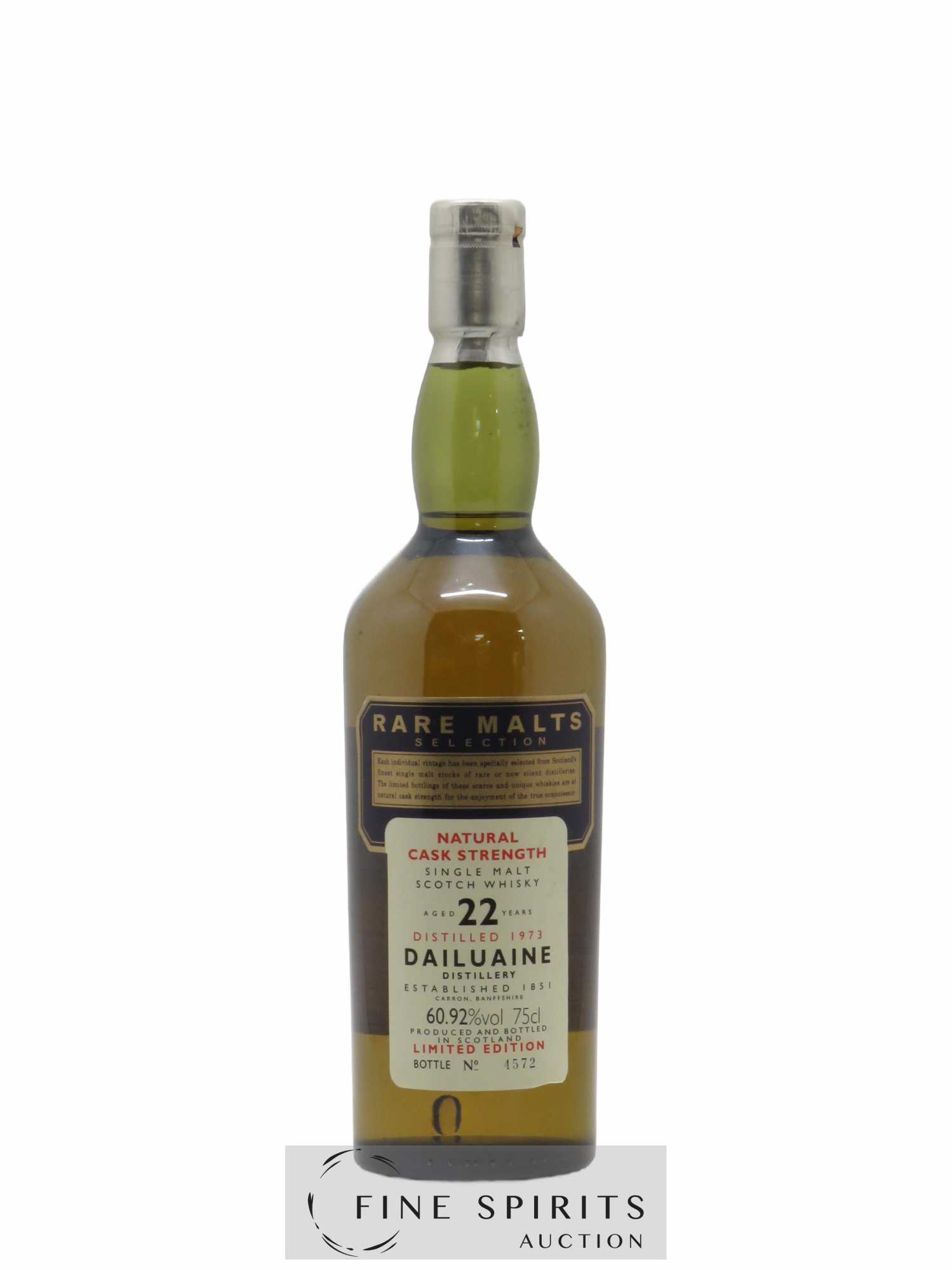 Dailuaine 22 years 1973 Of. Rare Malts Selection Natural Cask Strengh Limited Edition