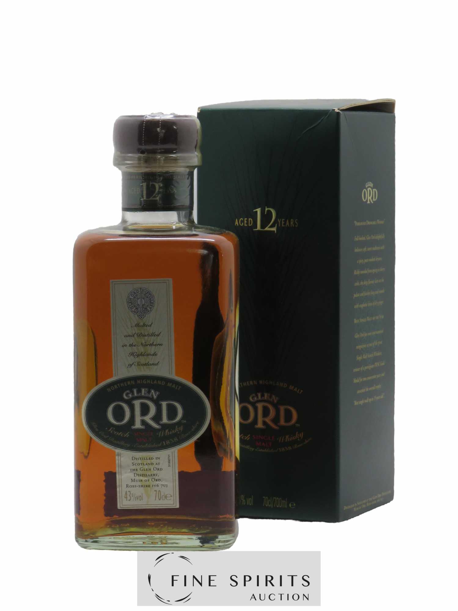 Glen Ord 12 years Of.