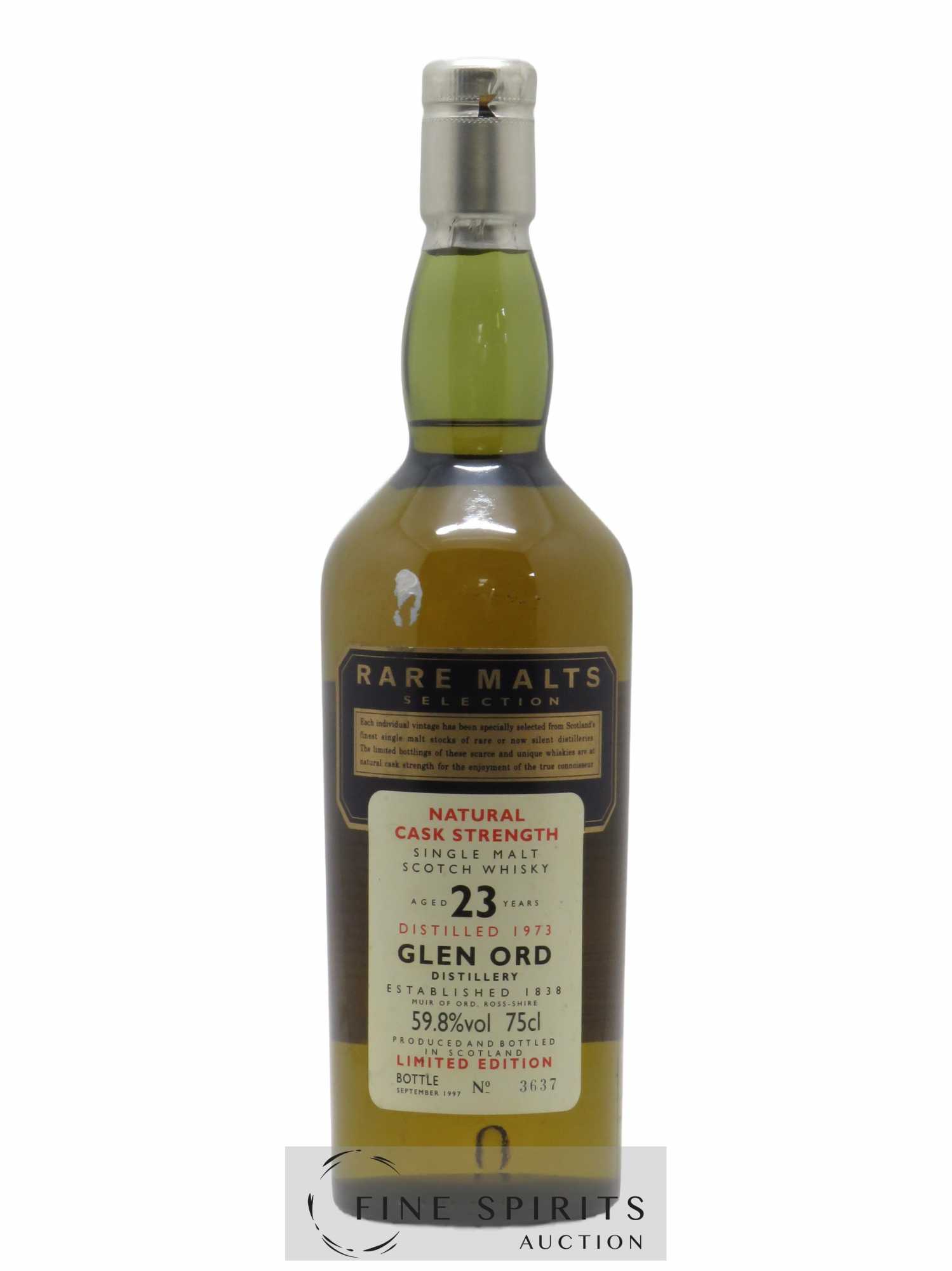 Glen Ord 23 years 1973 Of. Rare Malts Selection Natural Cask Strengh - bottled 1997 Limited Edition