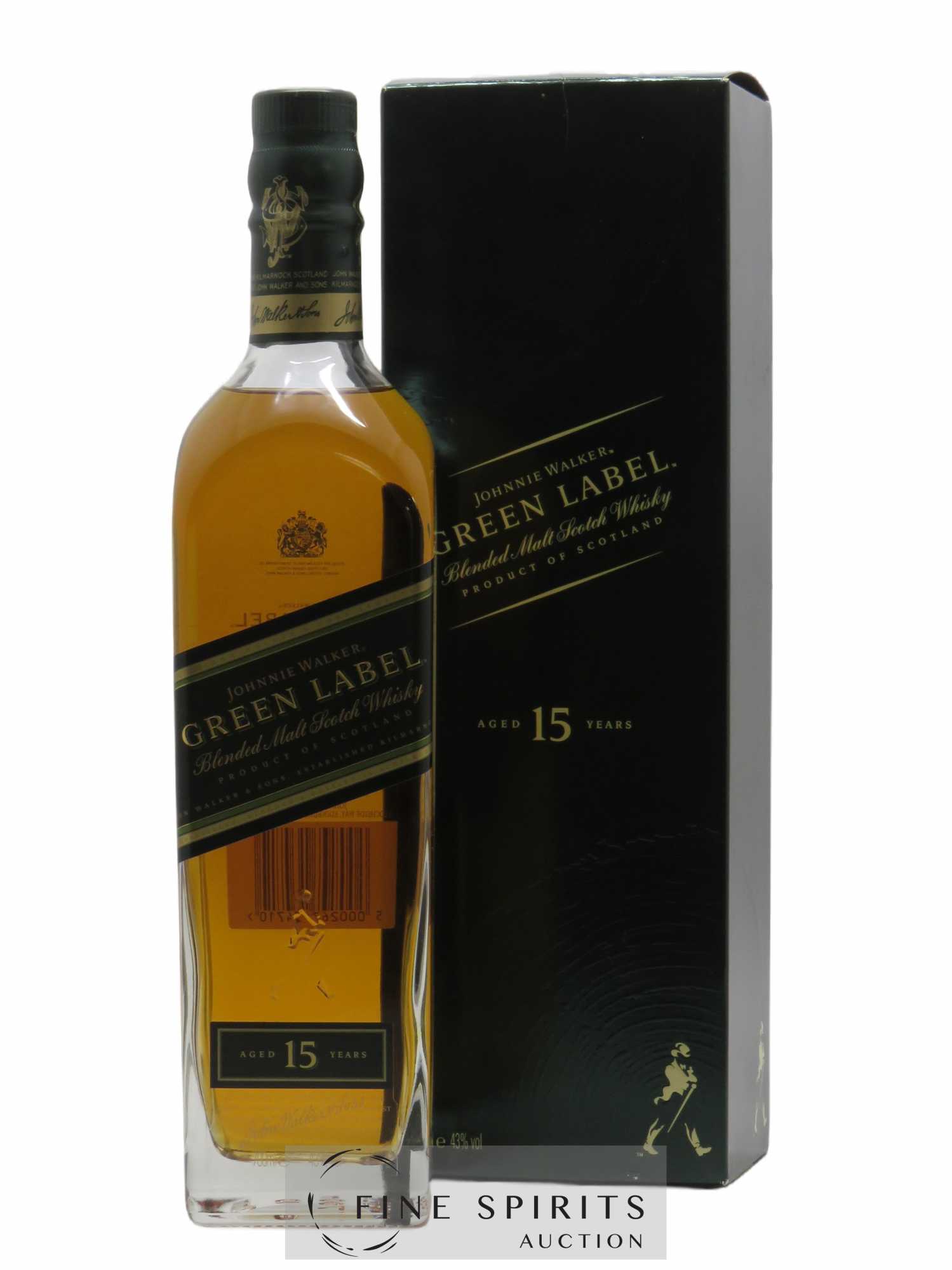 Johnnie Walker 15 years Of. Green Label