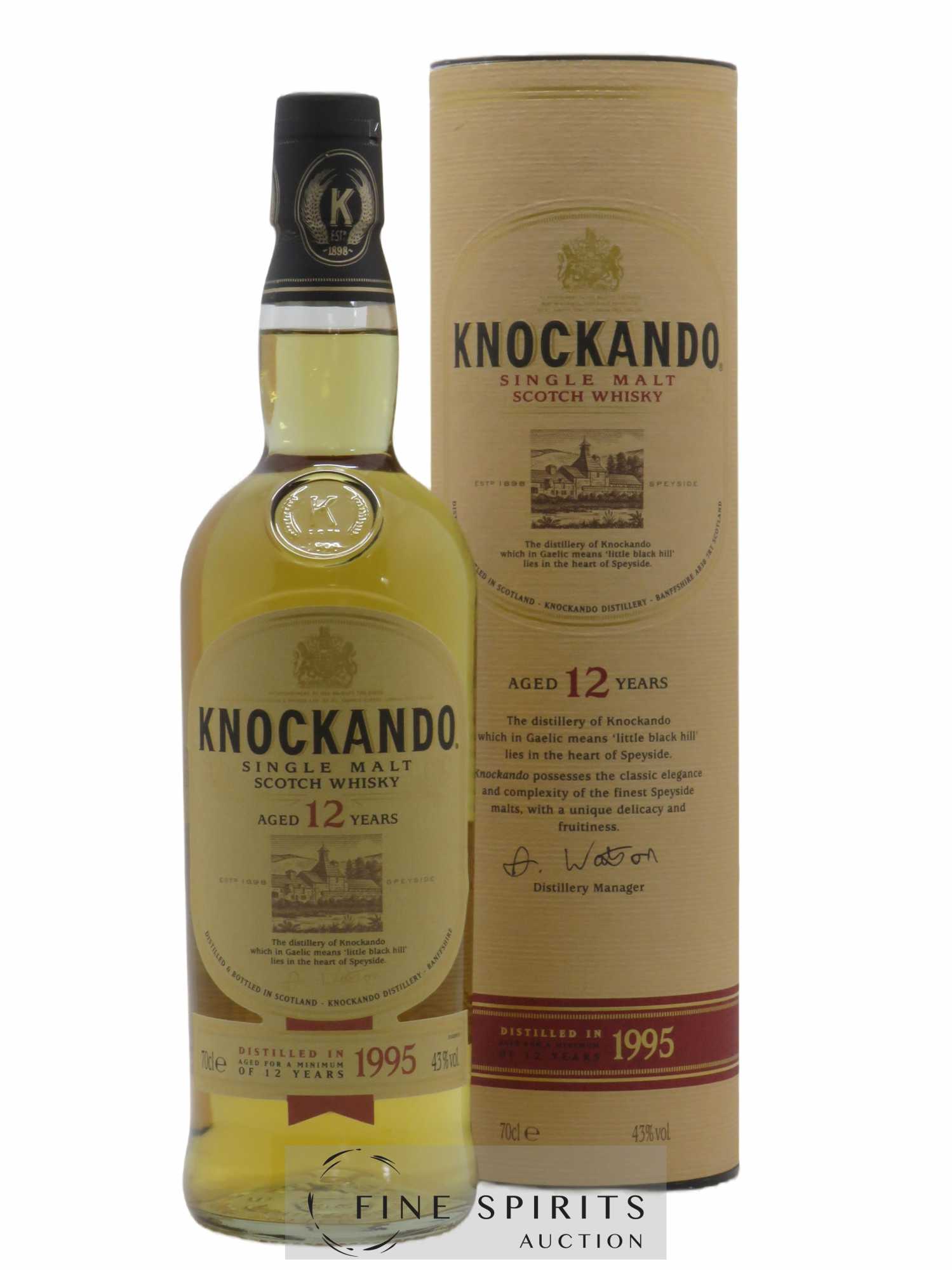 Knockando 12 years 1995 Of.