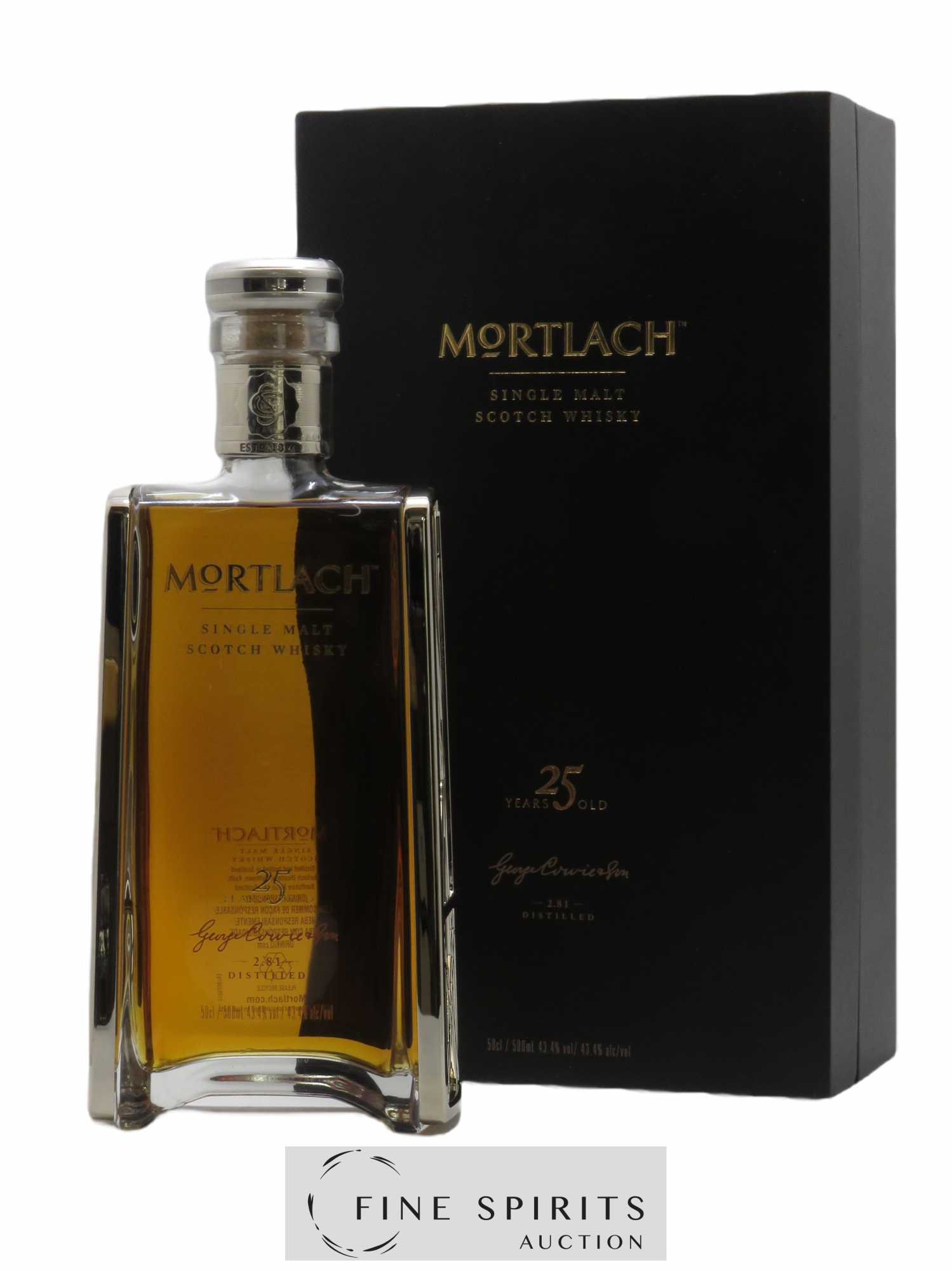 Mortlach 25 years Of. 2.81 Distilled