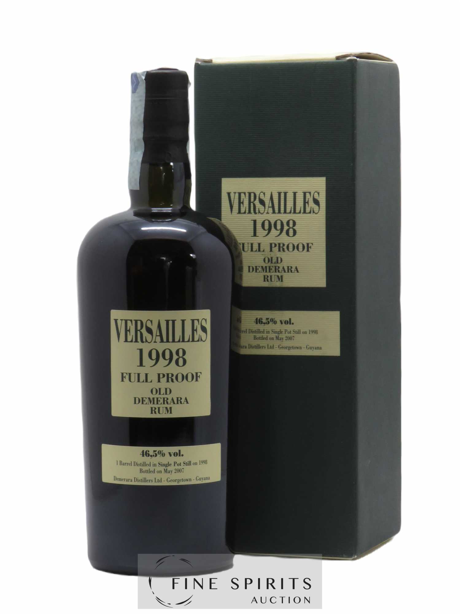 Versailles 9 years 1998 Velier Full Proof Barrels VSG - bottled in 2007