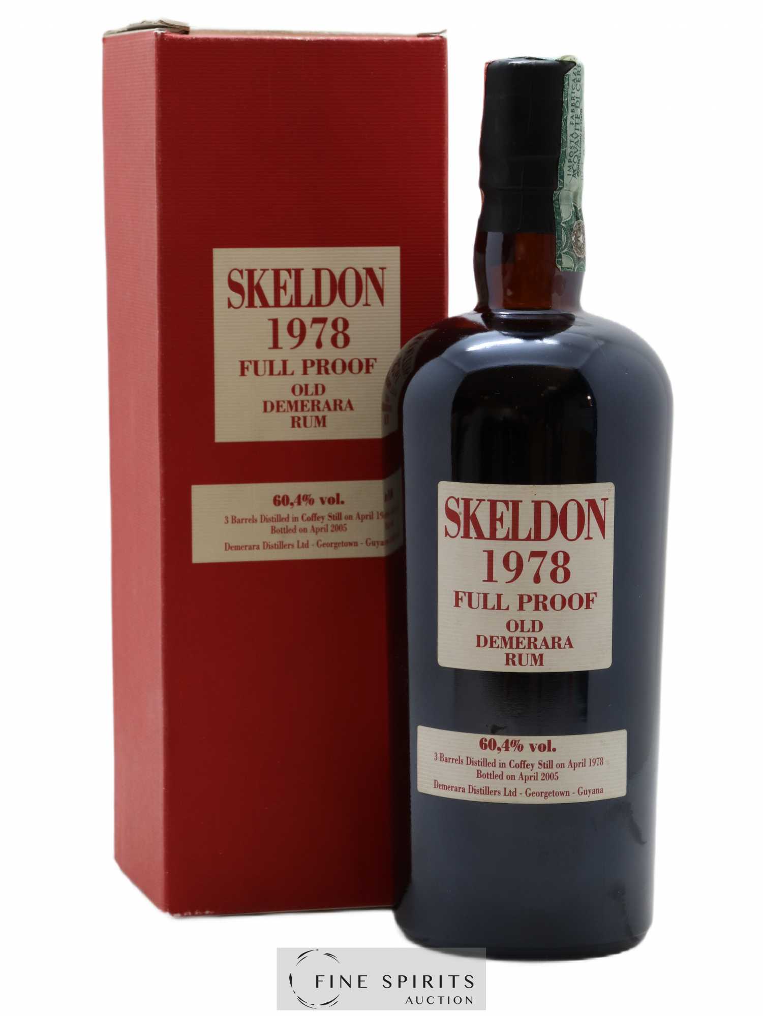 Skeldon 27 years 1978 Velier Full Proof Barrels SWR - bottled in 2005