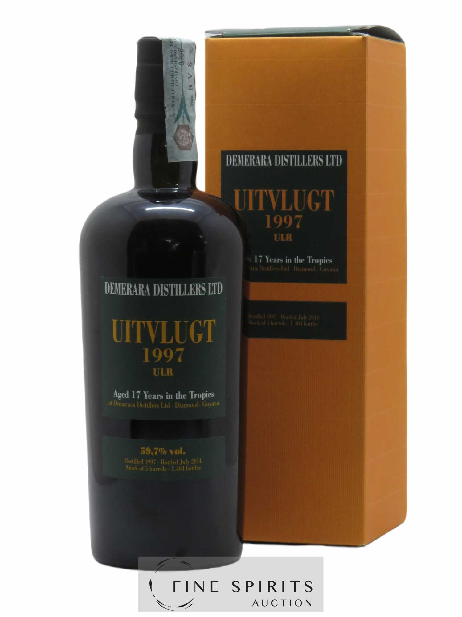 Uitvlugt 17 years 1997 Velier Barrels ULR - One of 1404 - bottled in 2014