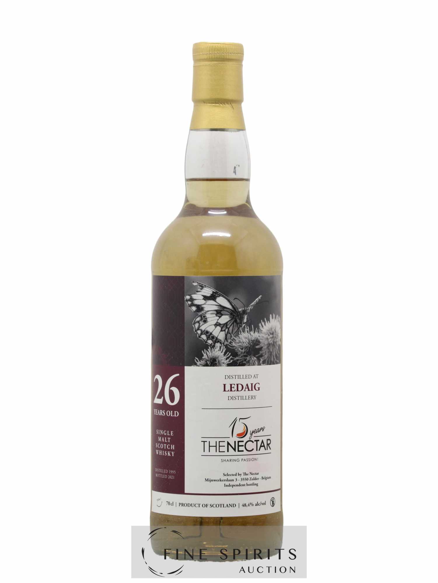 Ledaig 26 years 1995 The Nectar Of The Daily Drams 15th Anniversary bottled 2021