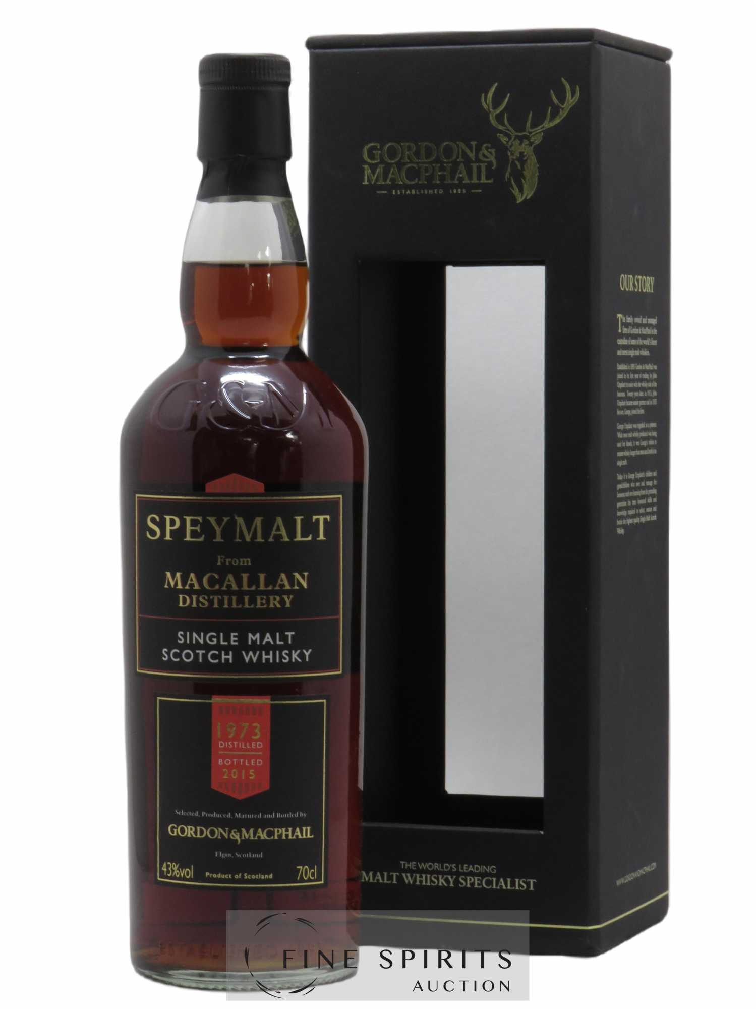Speymalt From Macallan 1973 Gordon & Macphail bottled 2015 Speymalt
