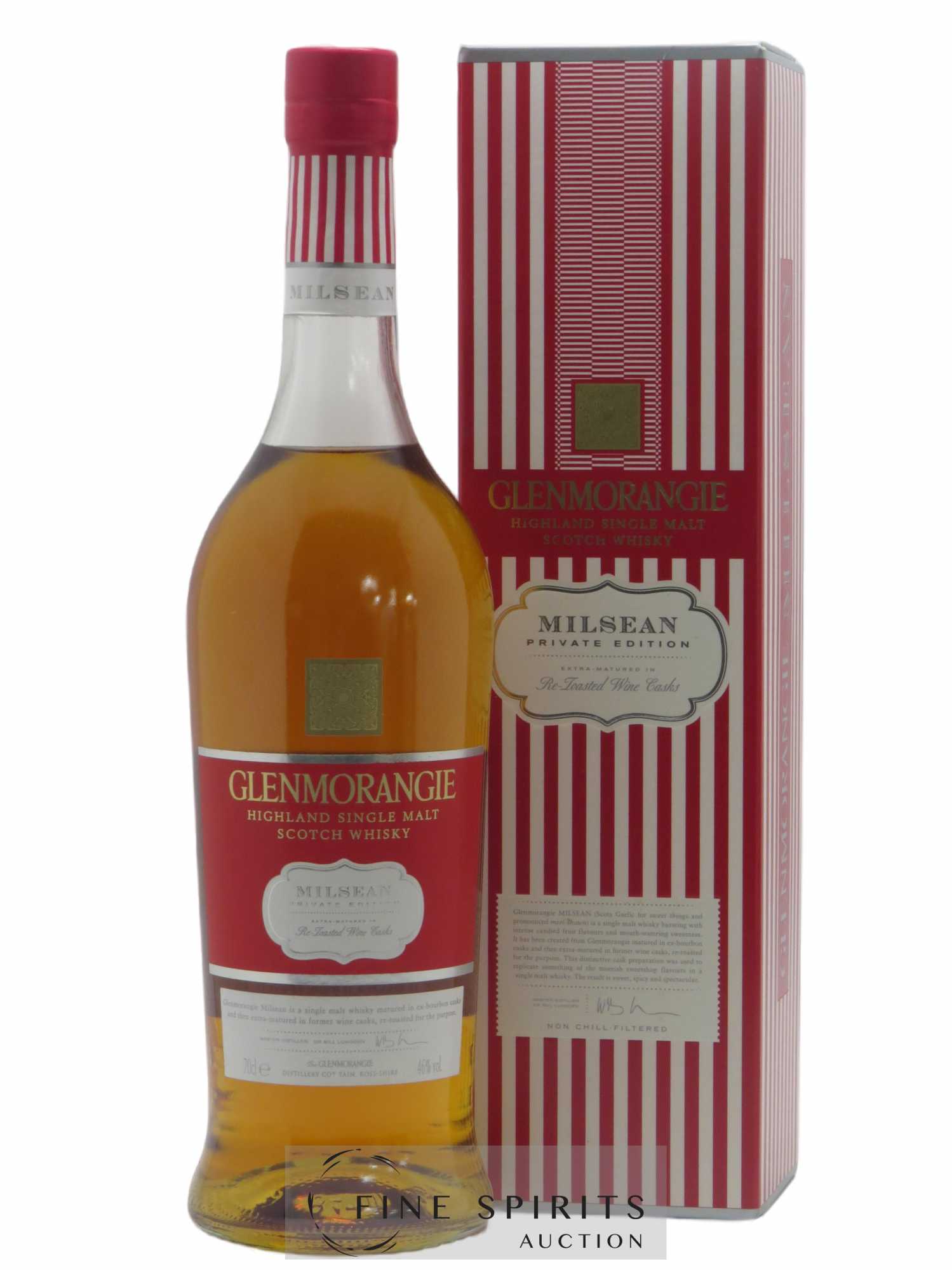 Glenmorangie Of. Milsean Re-Toasted Wine Casks - 7th Release Private Edition