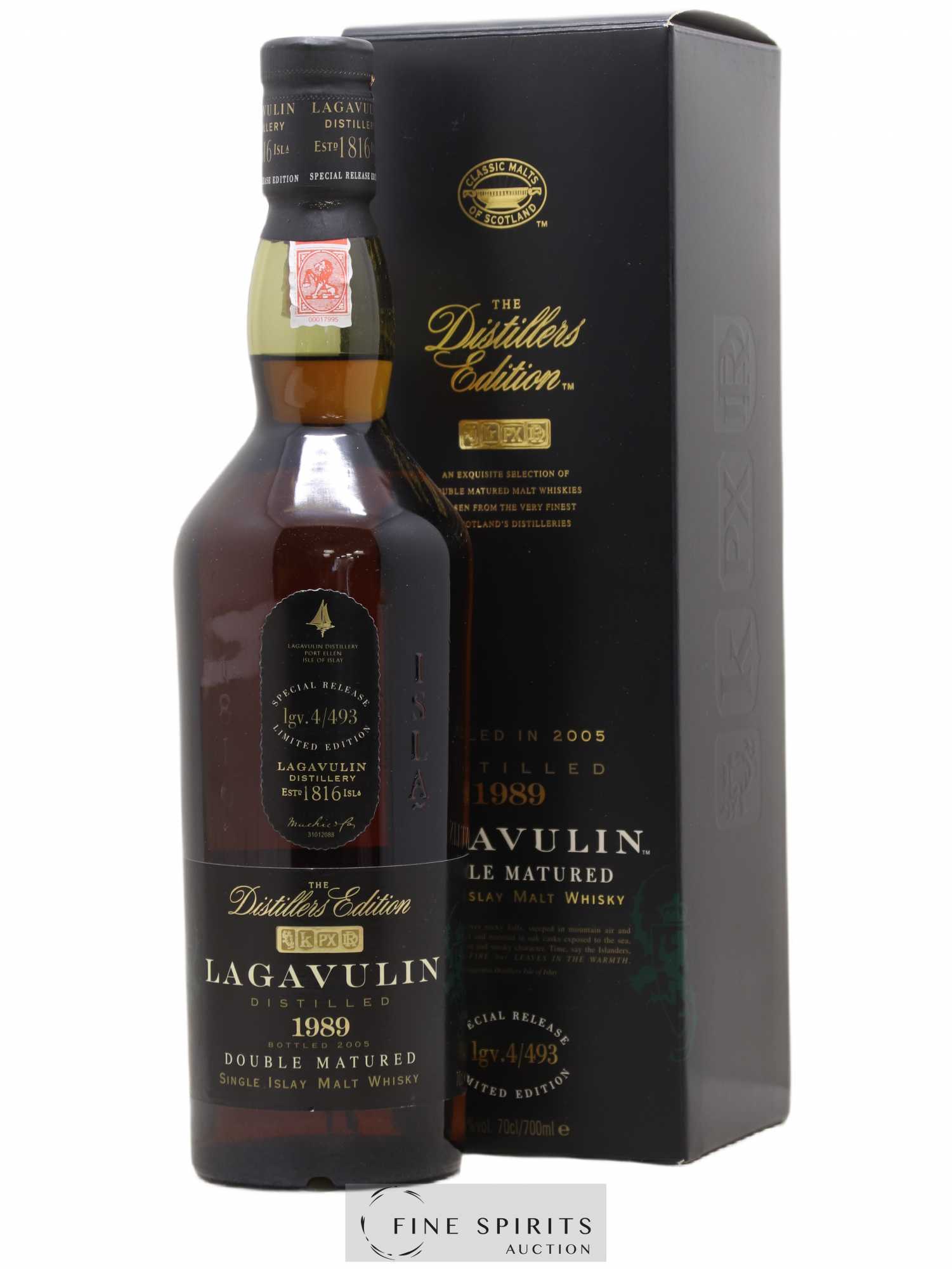 Lagavulin 1989 Of. The Distillers Edition lgv.4-493 - bottled 2005 Special Release - Limited Edition