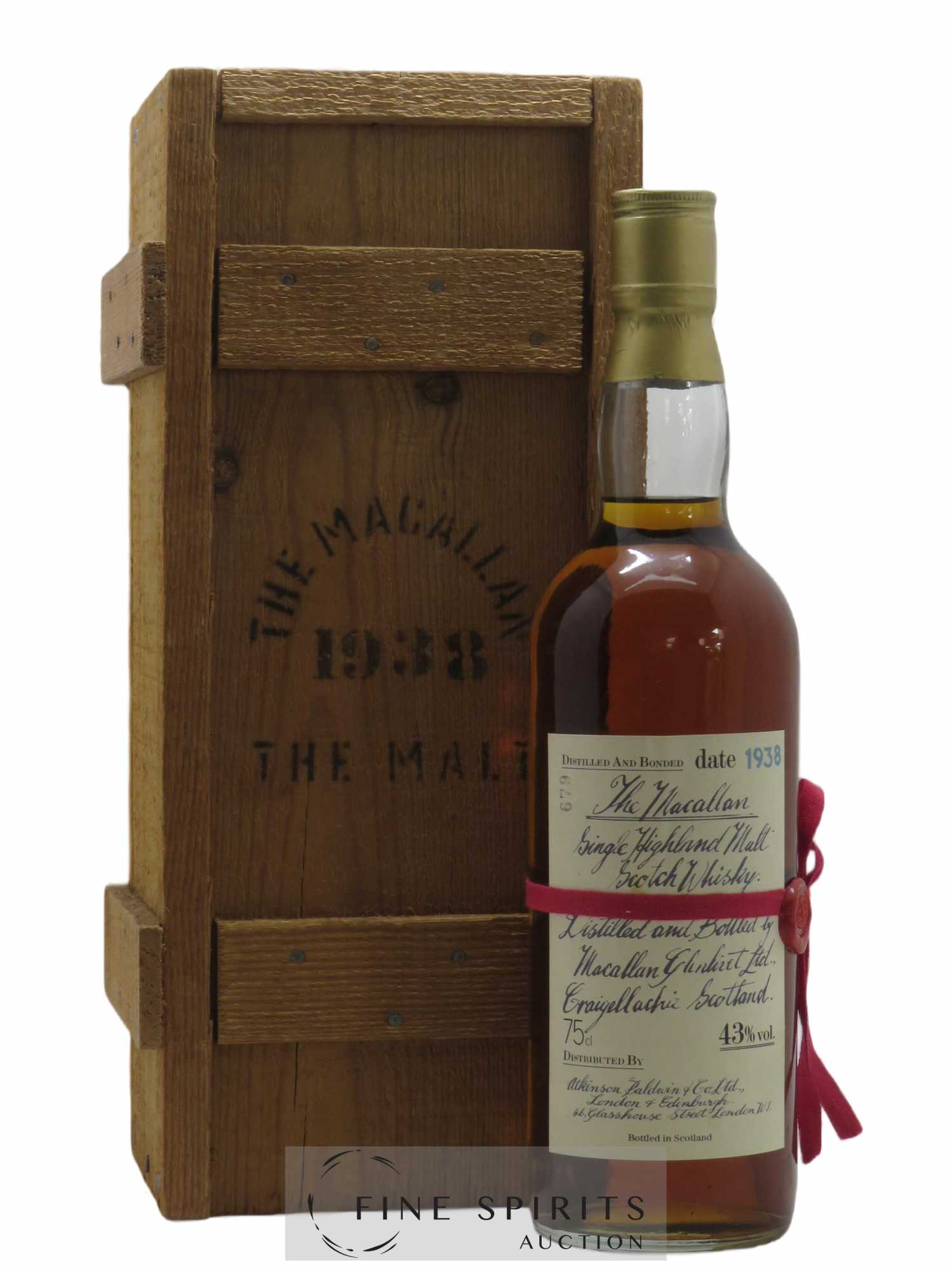 At Auction: 1 bouteille SCOTCH WHISKY Single Highland Malt