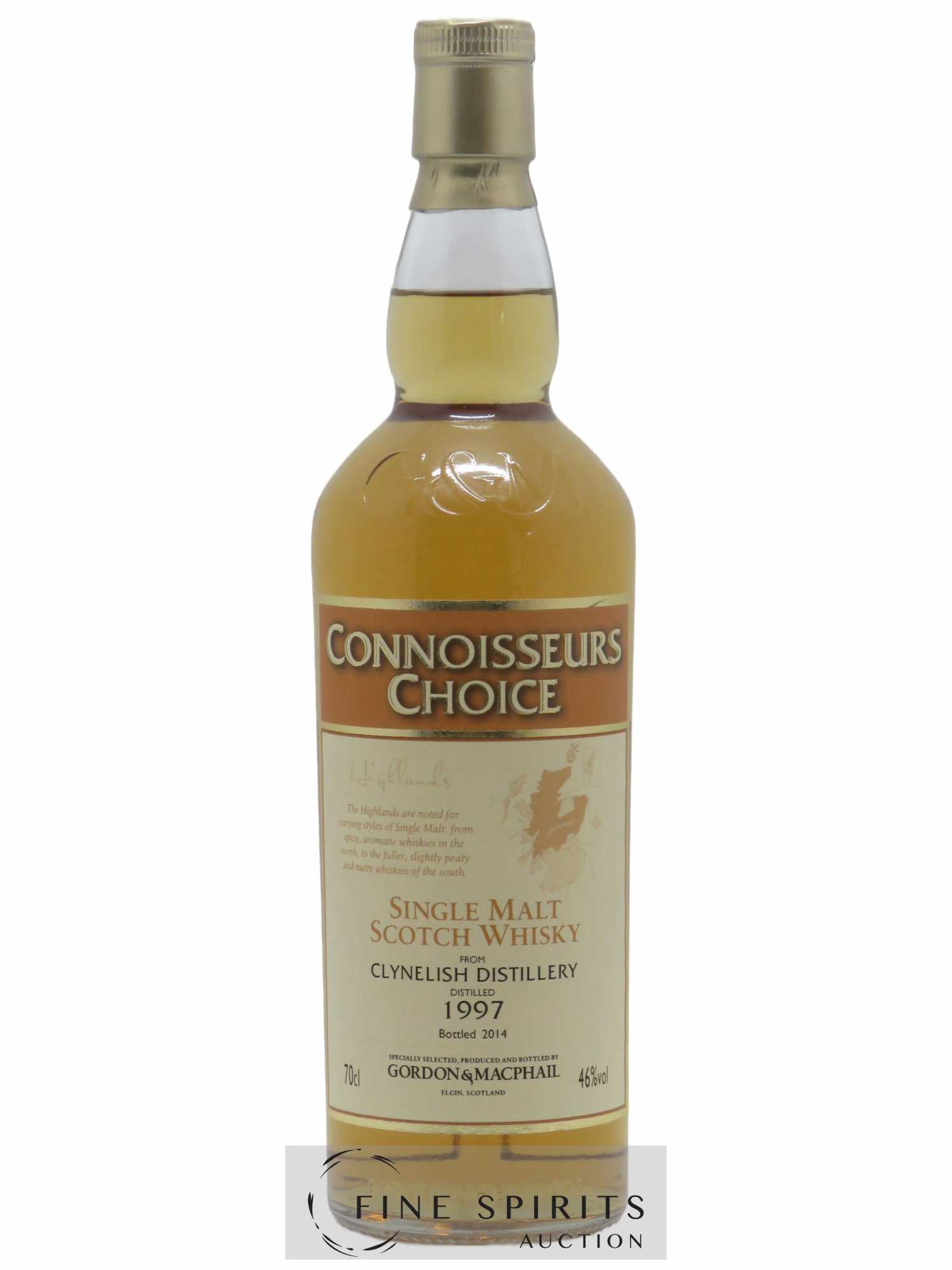 Clynelish 1997 Gordon & MacPhail Refill American Hogsheads - bottled 2014 Connoisseurs Choice