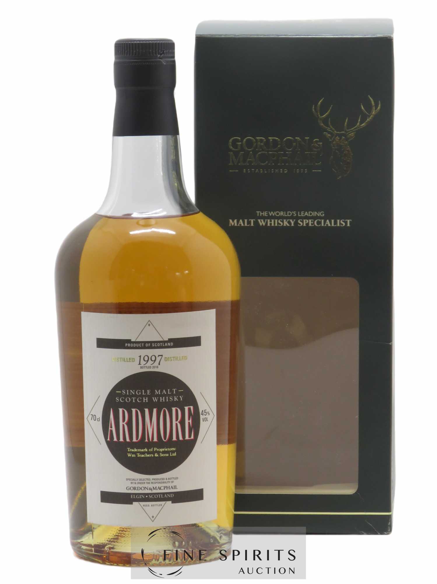 Ardmore 1997 Gordon & MacPhail Refill Bourbon Barrel Cask n°5562 - bottled 2016 LMDW