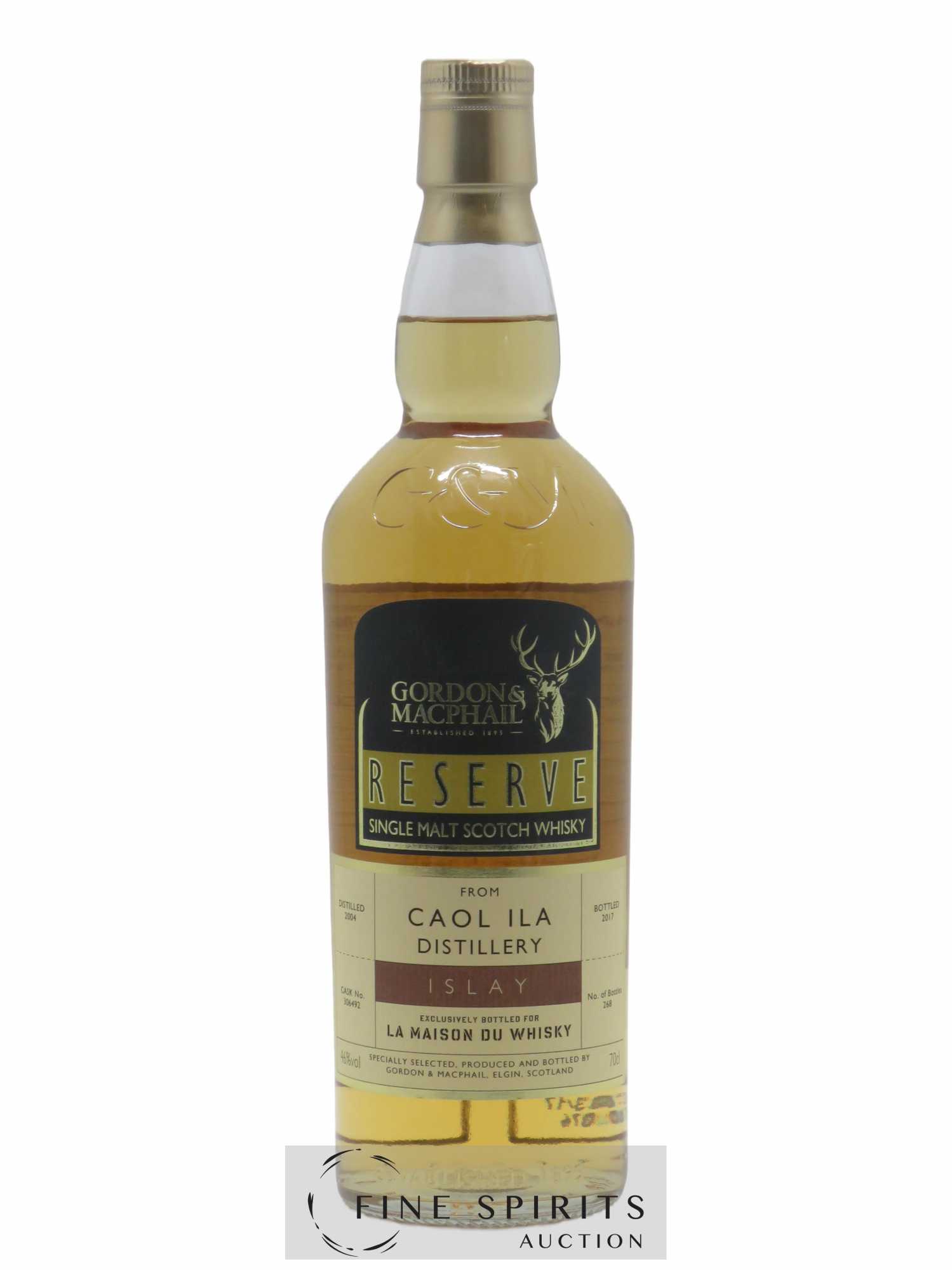 Caol Ila 2004 Gordon & MacPhail Cask n° 306492 - bottled 2017 LMDW Reserve