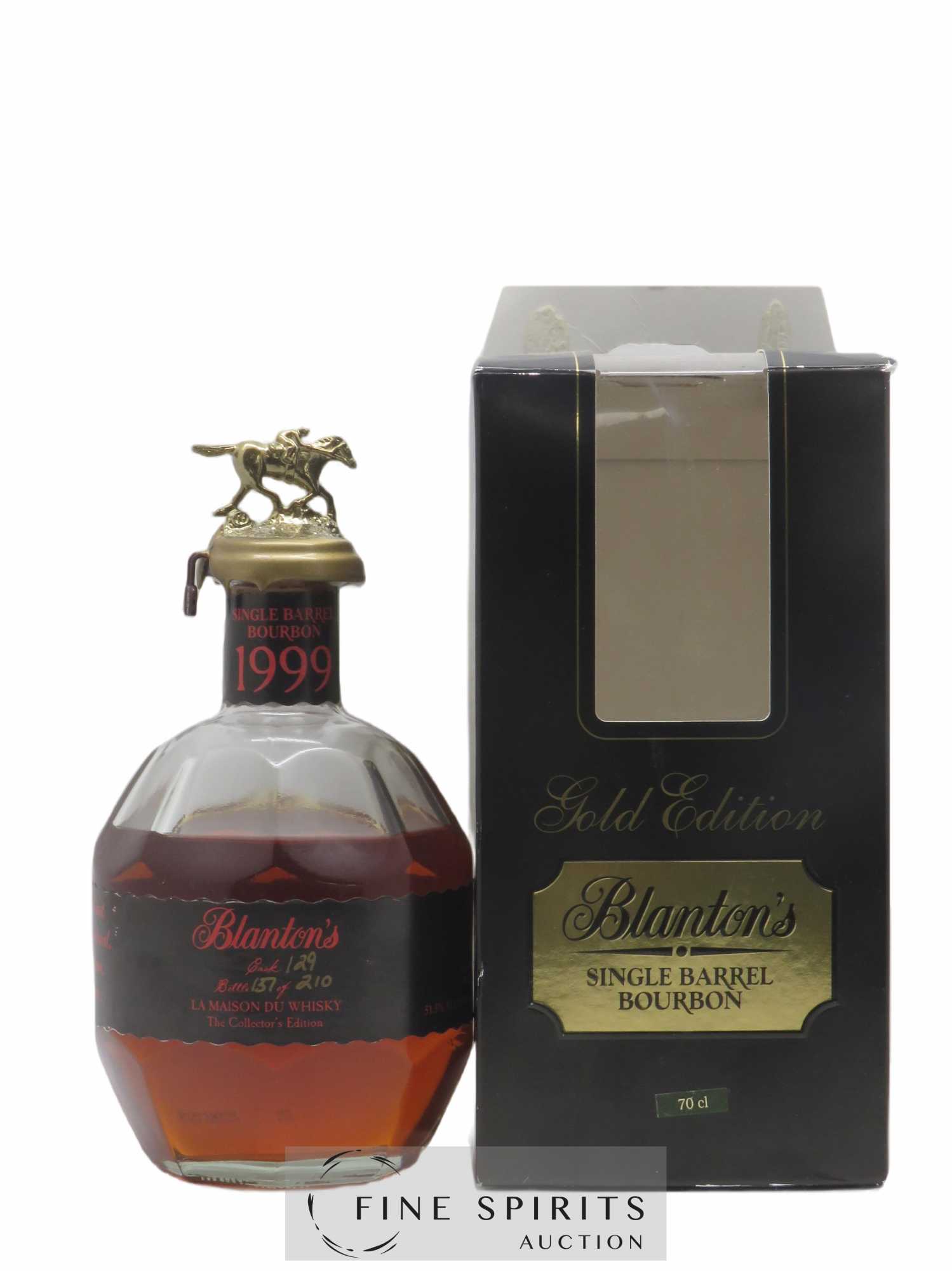 Blanton's 1999 Of. Cask 129 - One of 210 LMDW The Collector's Edition