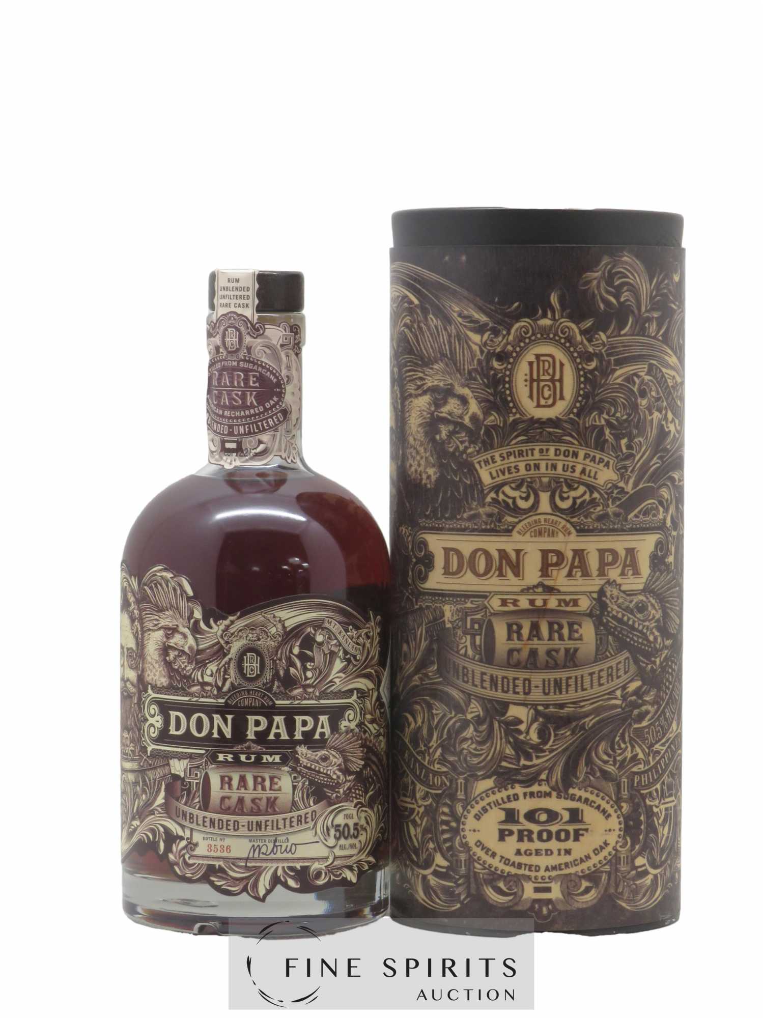 Don Papa Of. Rare Cask Unblended Unfilterred