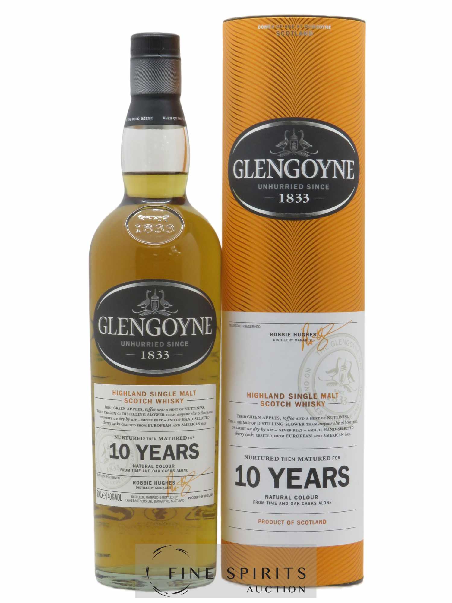 Glengoyne 10 years Of. Lang Brothers Limited