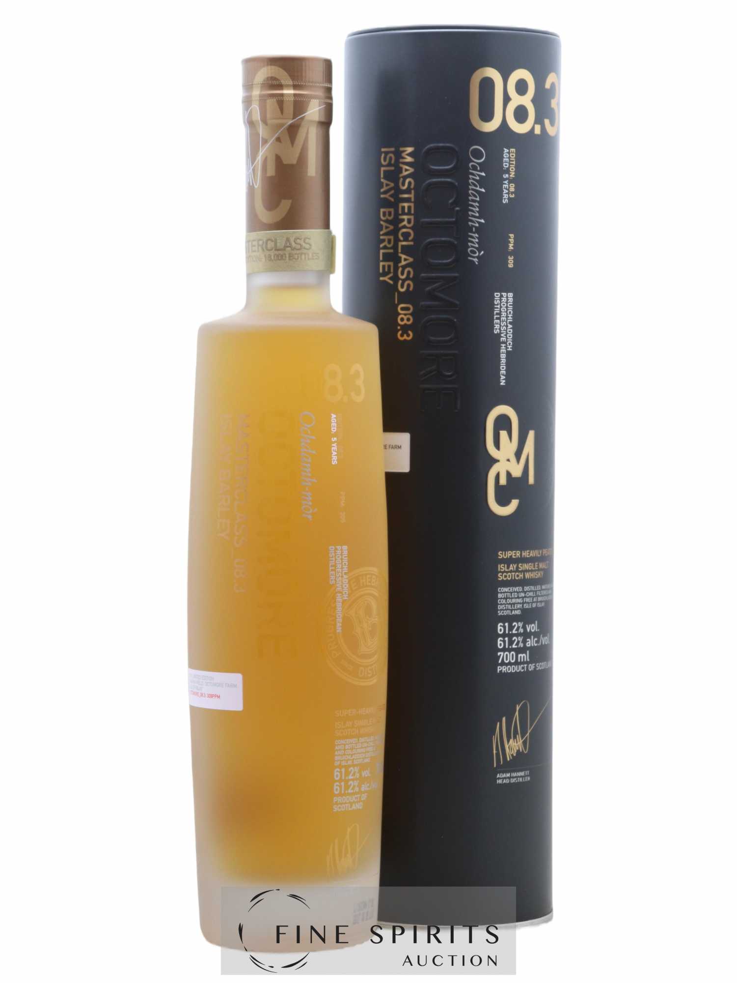 Octomore 5 years Of. Masterclass Edition 08.3 Islay Barley 2011 Limited Edition