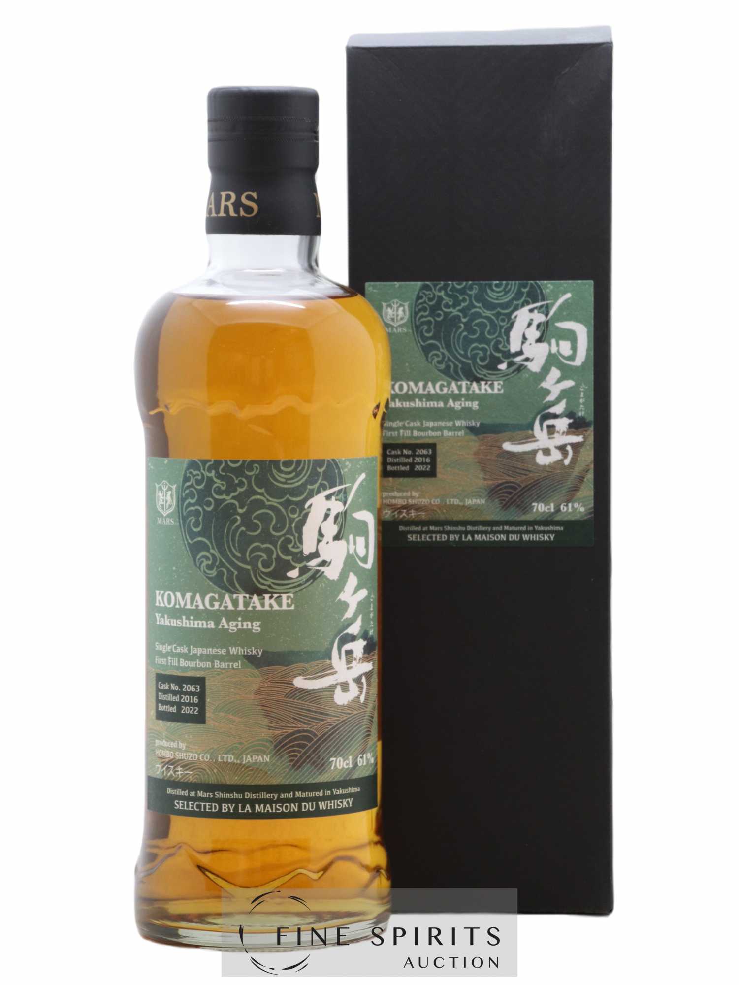 Komagatake 2016 Of. Yakushima Aging Cask n°2063 - bottled 2022 LMDW