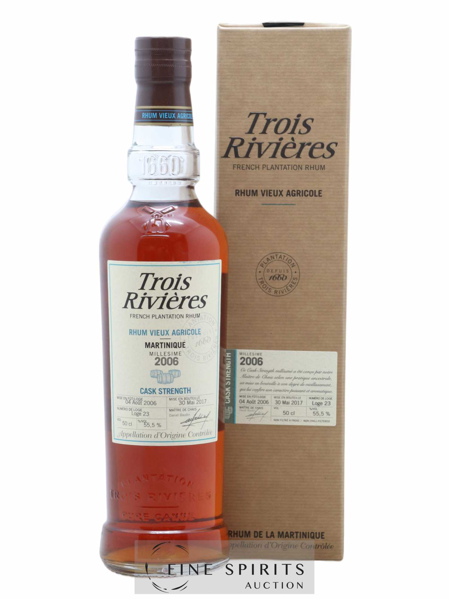 Trois Rivières 2006 Of. Loge 23 - bottled 2017 Cask Strength