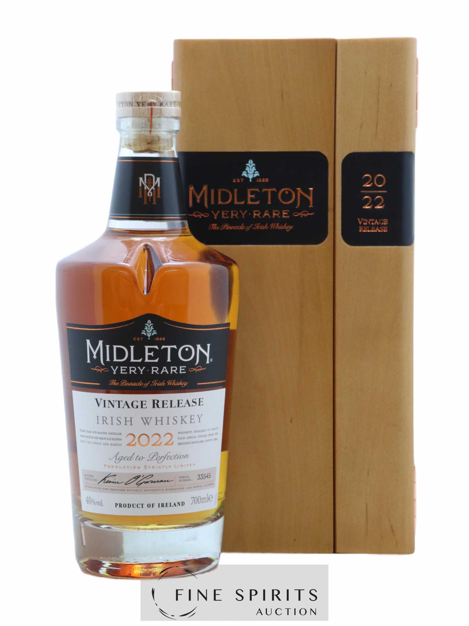 Midleton Of. Vintage Release bottled 2022 Very Rare