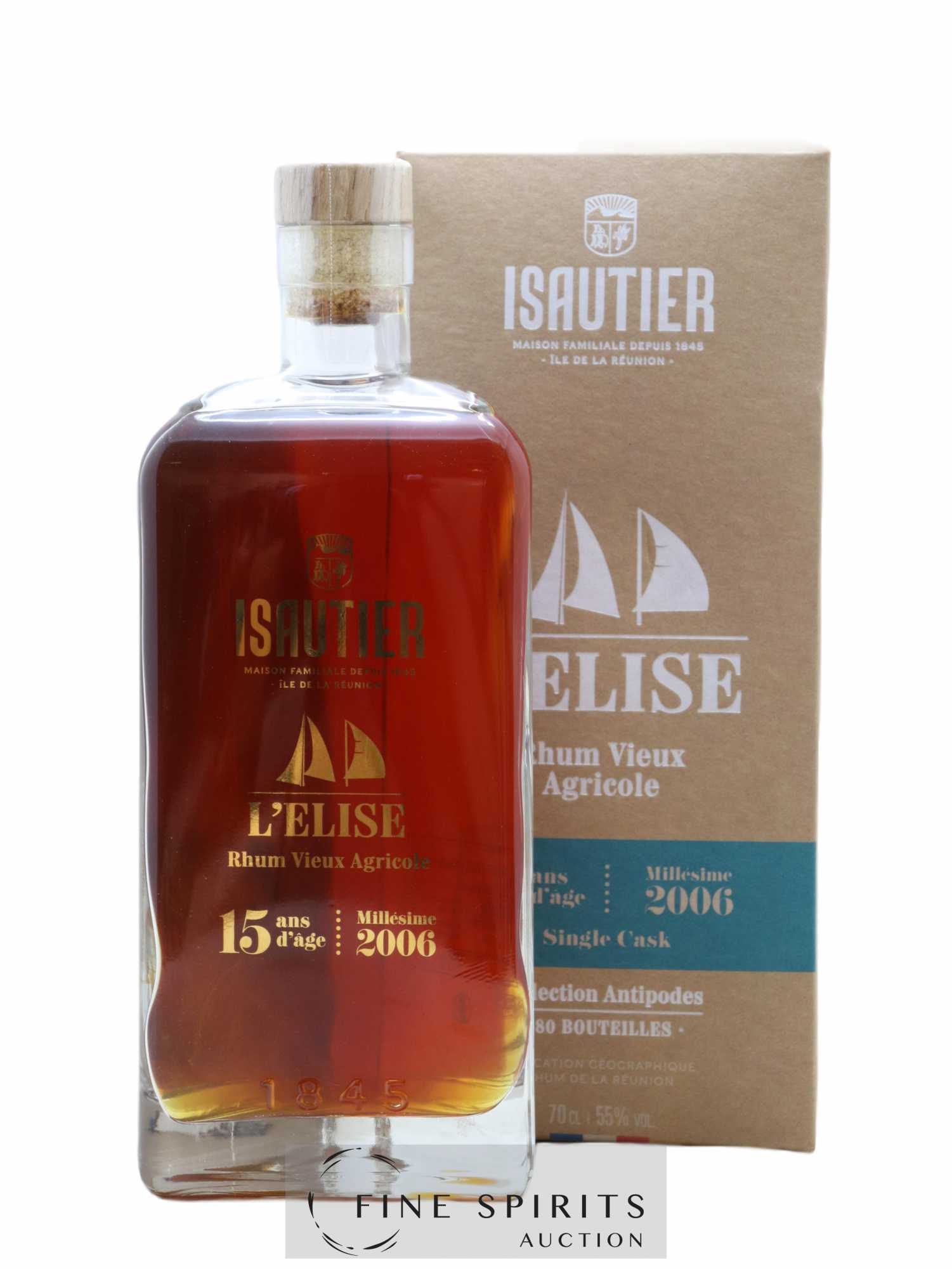 Isautier 15 years 2006 Of. L'Elise Single Cask