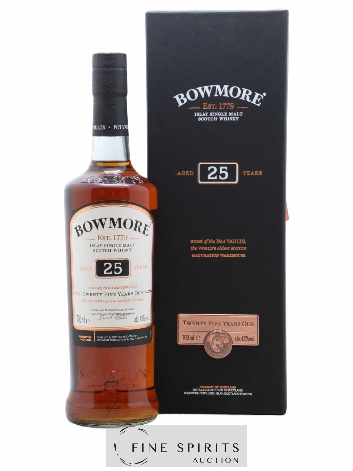 Bowmore 25 years Of.