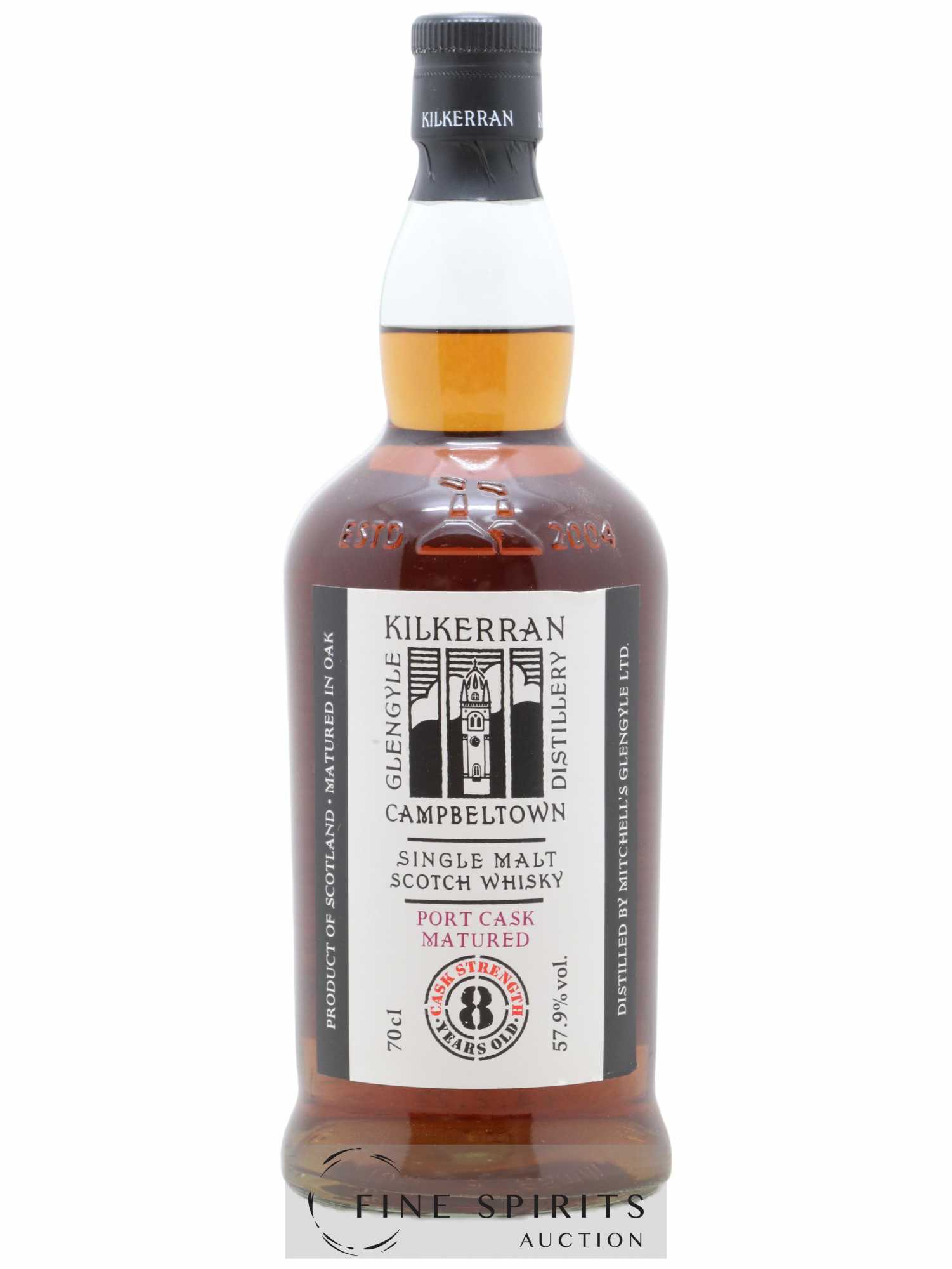 Kilkerran 8 years Of. Port Cask Matured Cask Strength