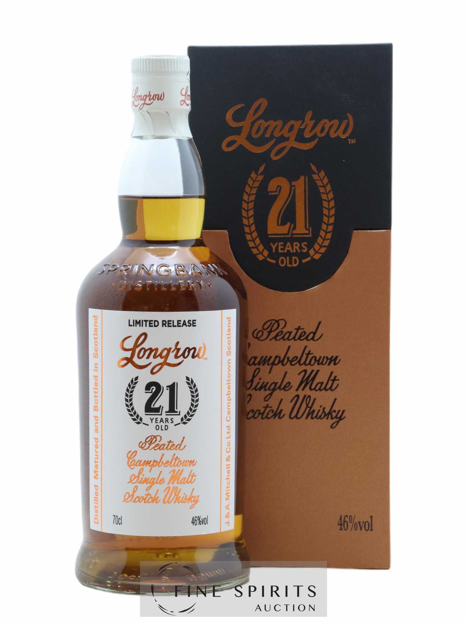 Longrow 21 years Of. Peated Limited Release