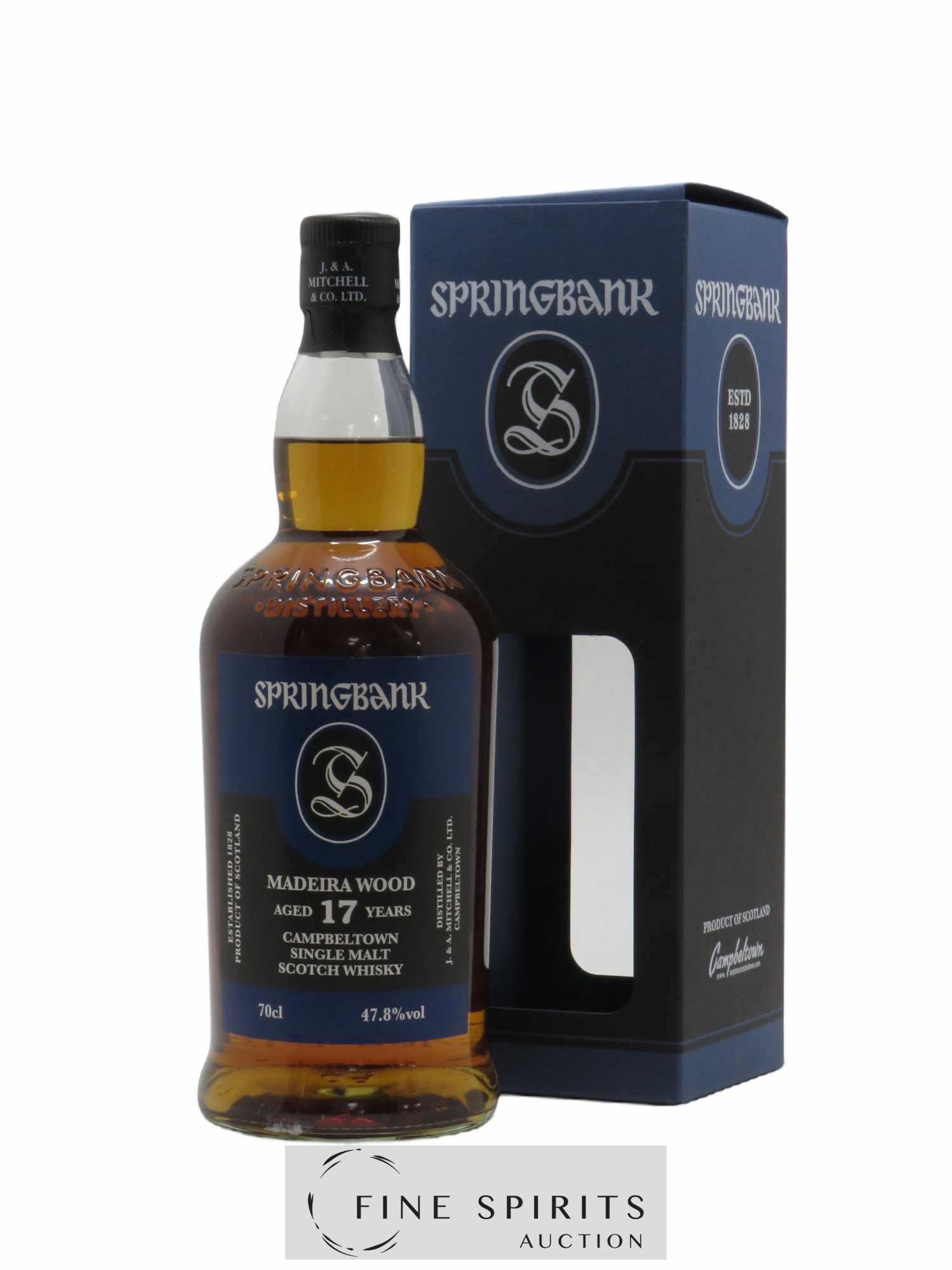 Springbank 17 years 2002 Of. One of 9200 bottles - Bottled 2020 Madeira Wood