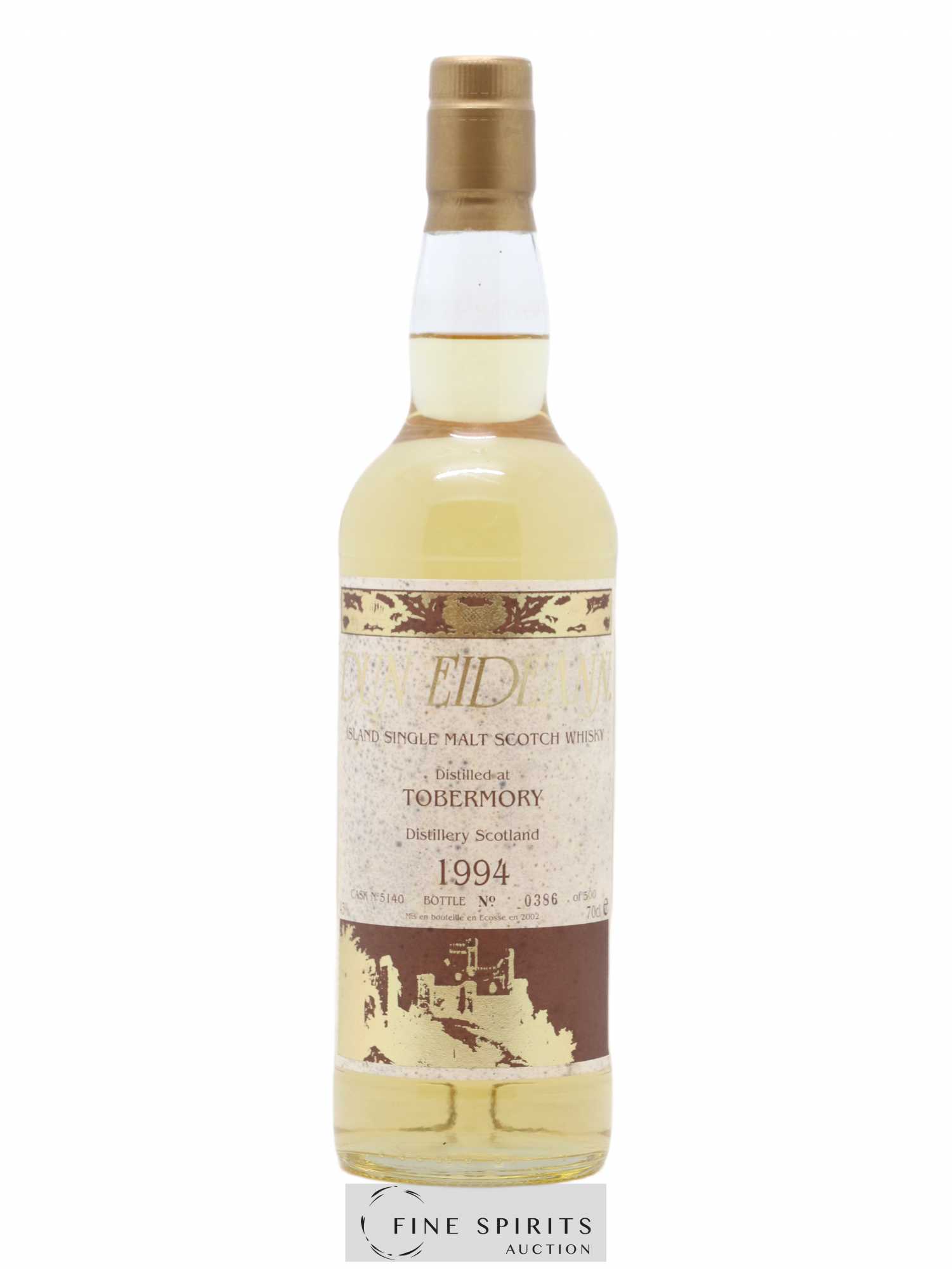 Tobermory 1994 Dun Eideann Cask n°5140 - One of 500 - bottled 2002