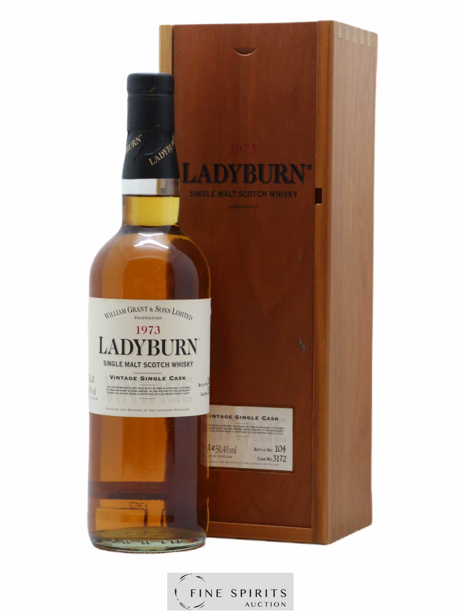 Ladyburn 1973 Of. Vintage Single Cask n°3172