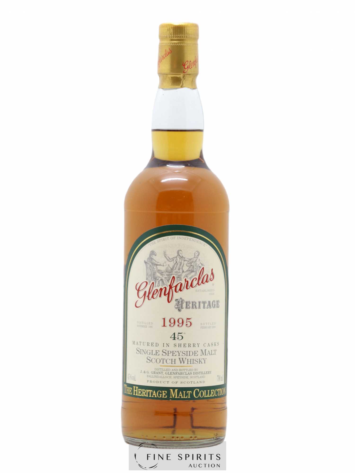 Glenfarclas 1995 Of. Heritage Sherry Casks matured - bottled 2003 The Malt Collection