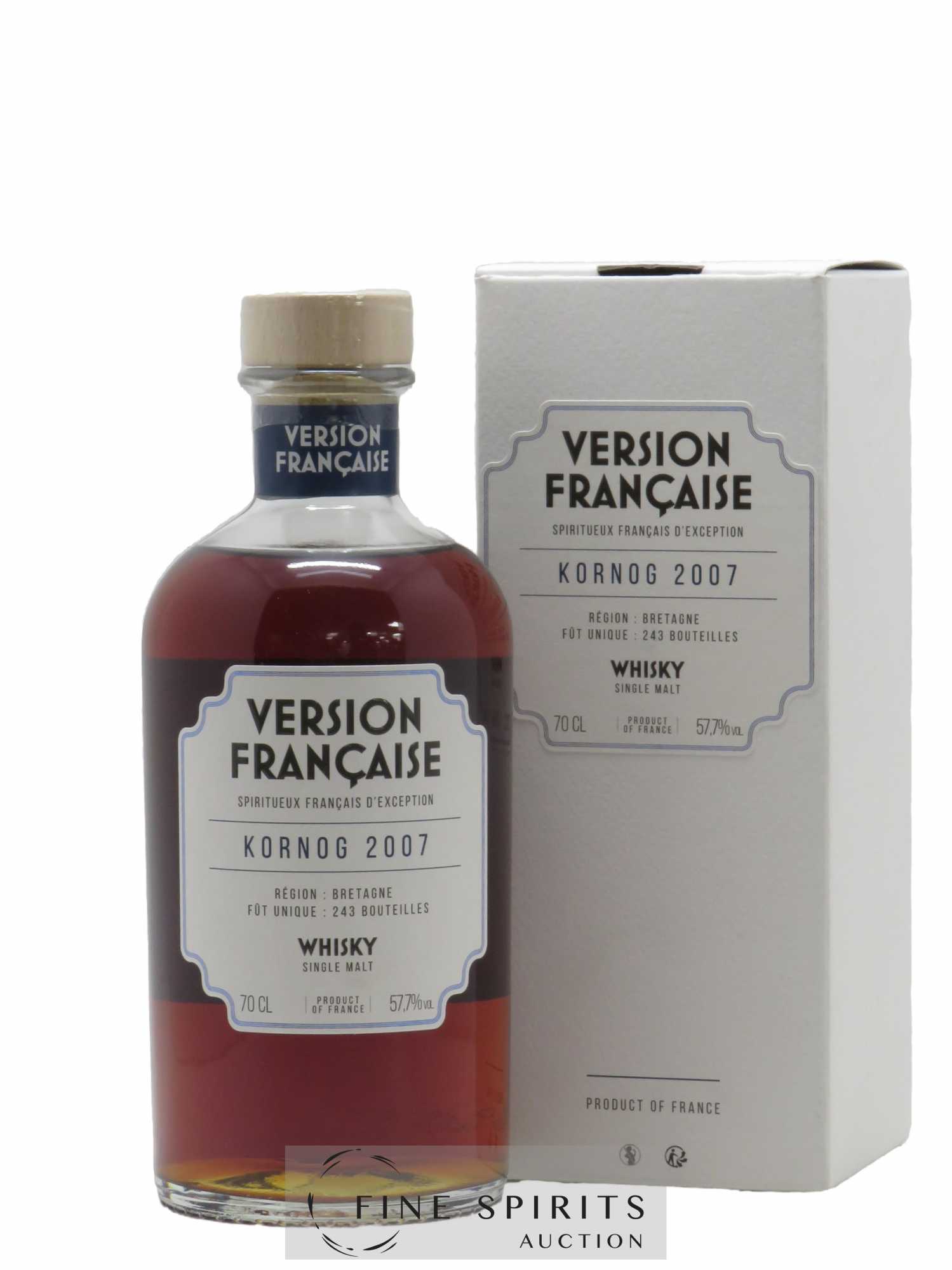 Kornog 2007 Of. Version Française Cask n°13121 - Sauternes 1st Fill - One of 243 - bottled 2020 LMDW Edition VF006