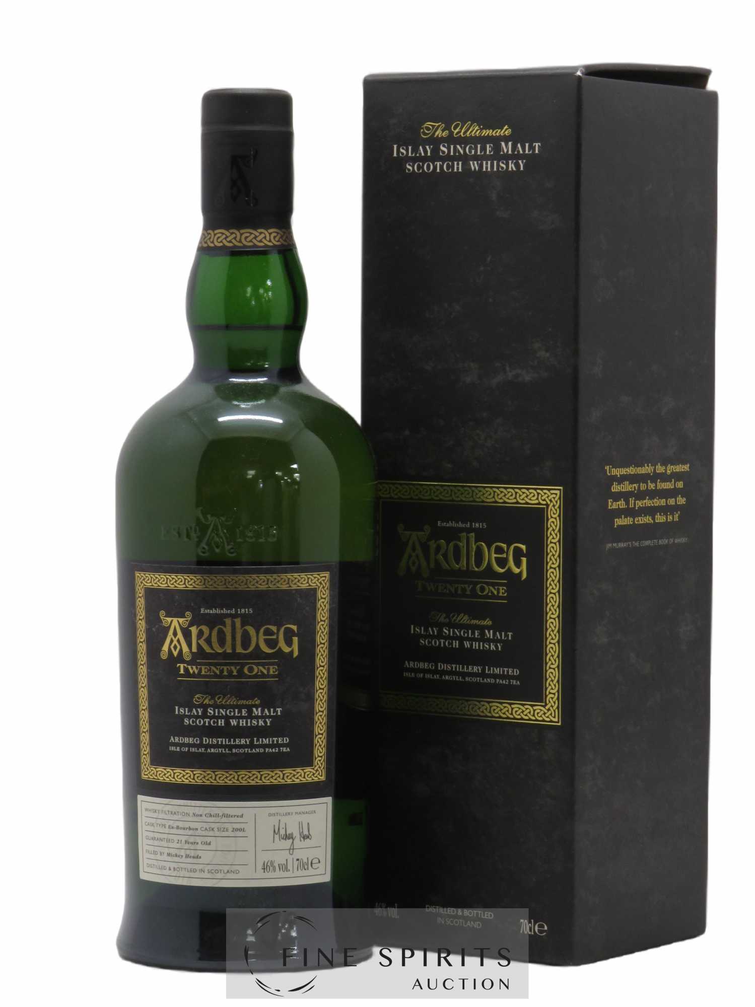 Ardbeg 21 years Of. Ex-Bourbon Cask Size 200L The Utimate