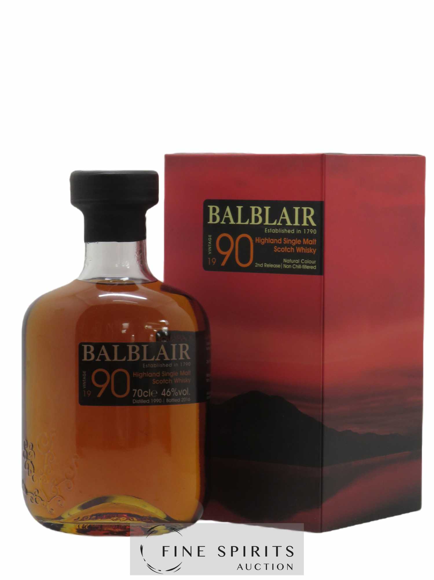 Balblair 1990 Of. 2nd Release - bottled 2016