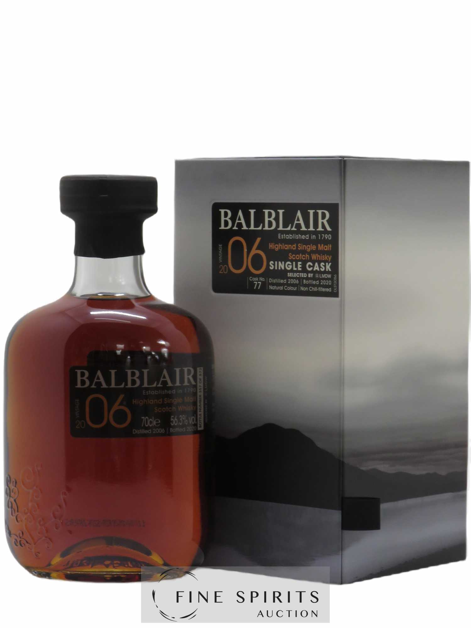 Balblair 2006 Of. Cask n°77 - One of 573 - bottled 2020 LMDW