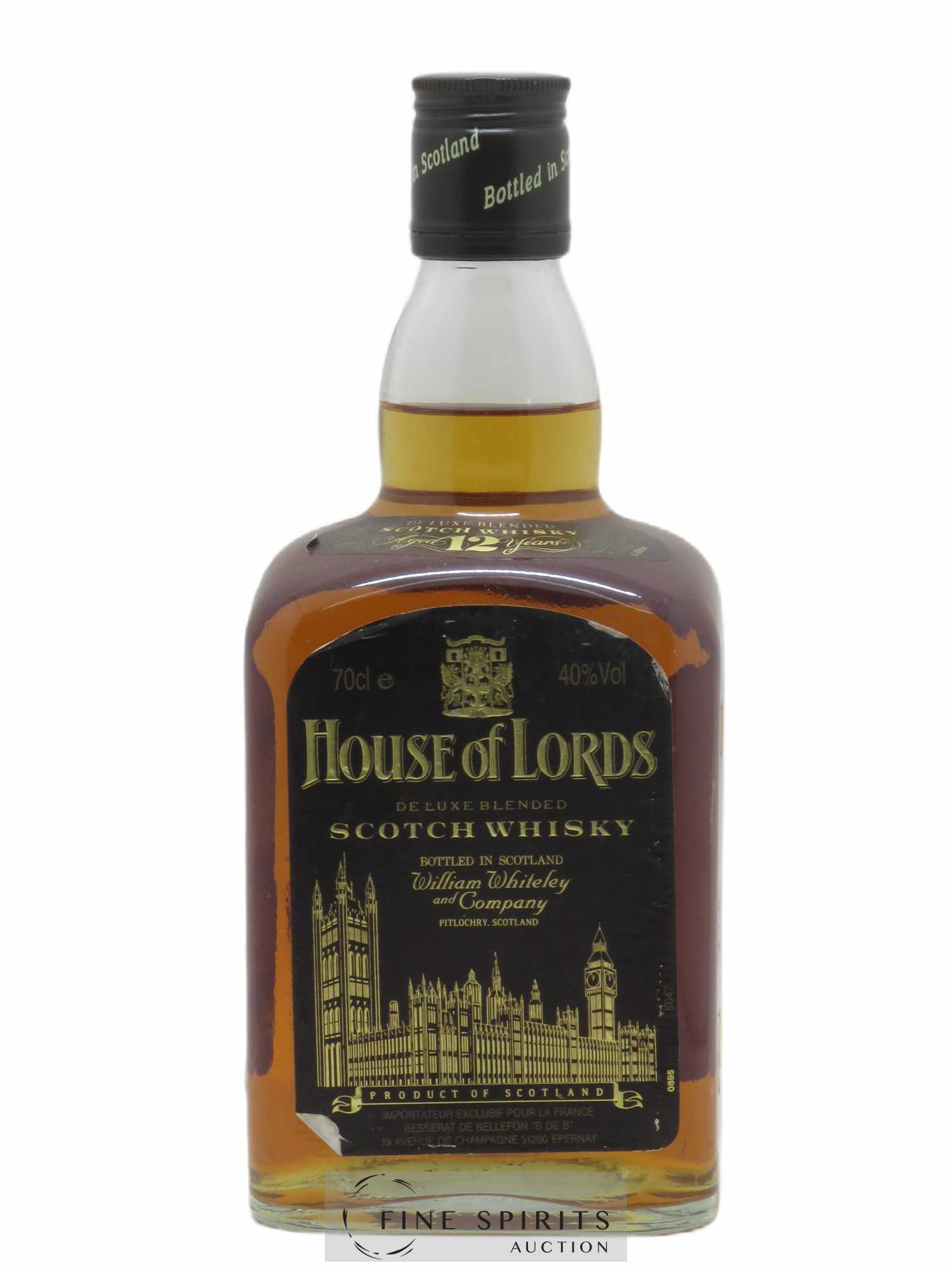 House Of Lords 12 years Of. De luxe Blended