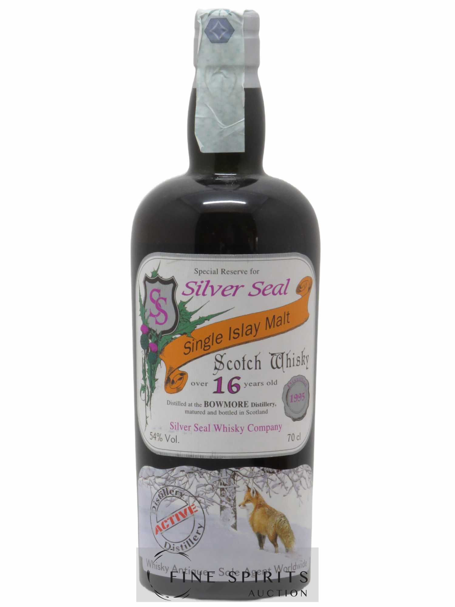 Bowmore 16 years 1995 Silver Seal Whisky Company Single Barrel - One of 265 bottles Whisky Antique Special Reserve