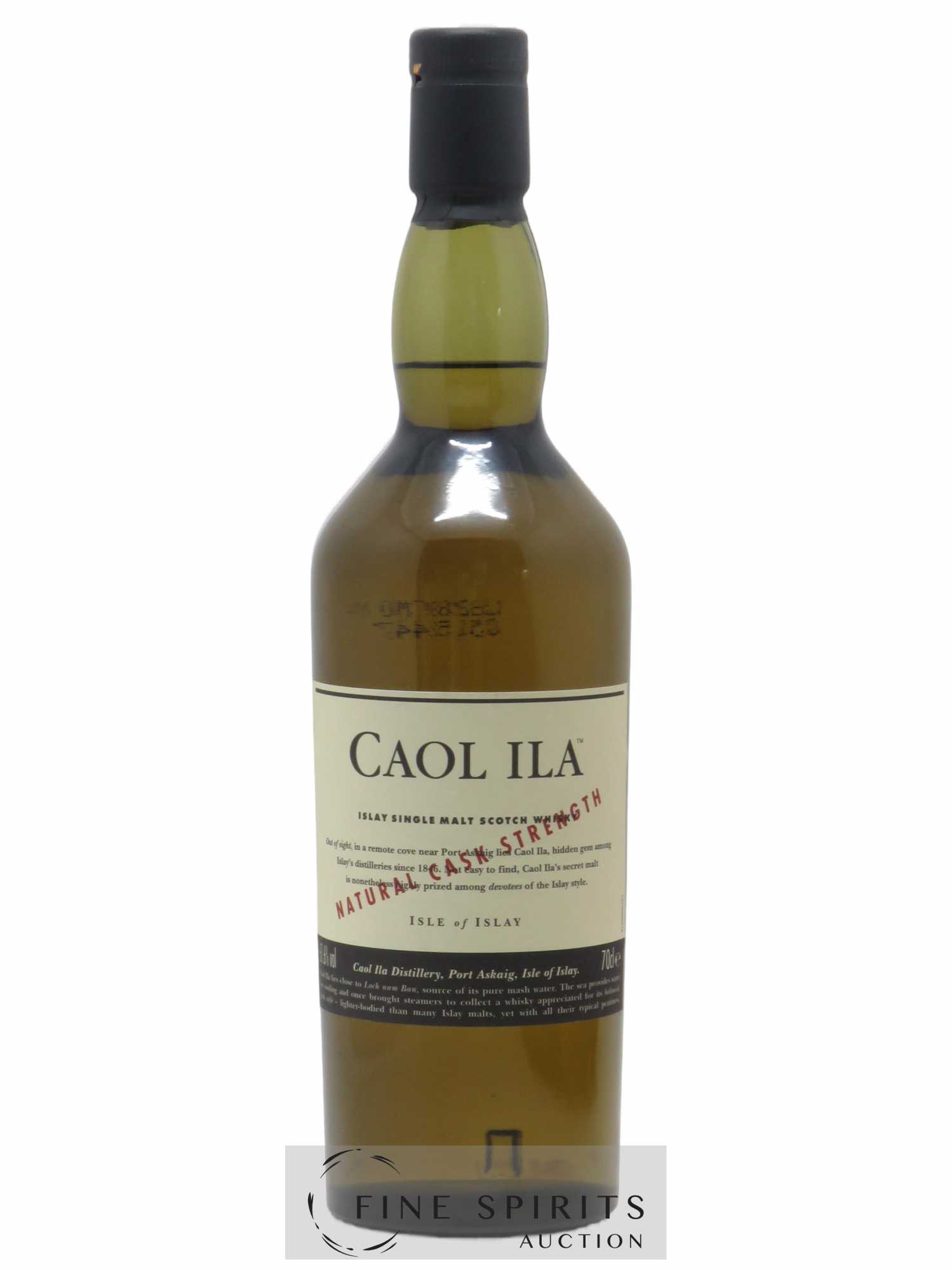 Caol Ila Of. Natural Cask Strength bottled 2008 Classic Malts Selection