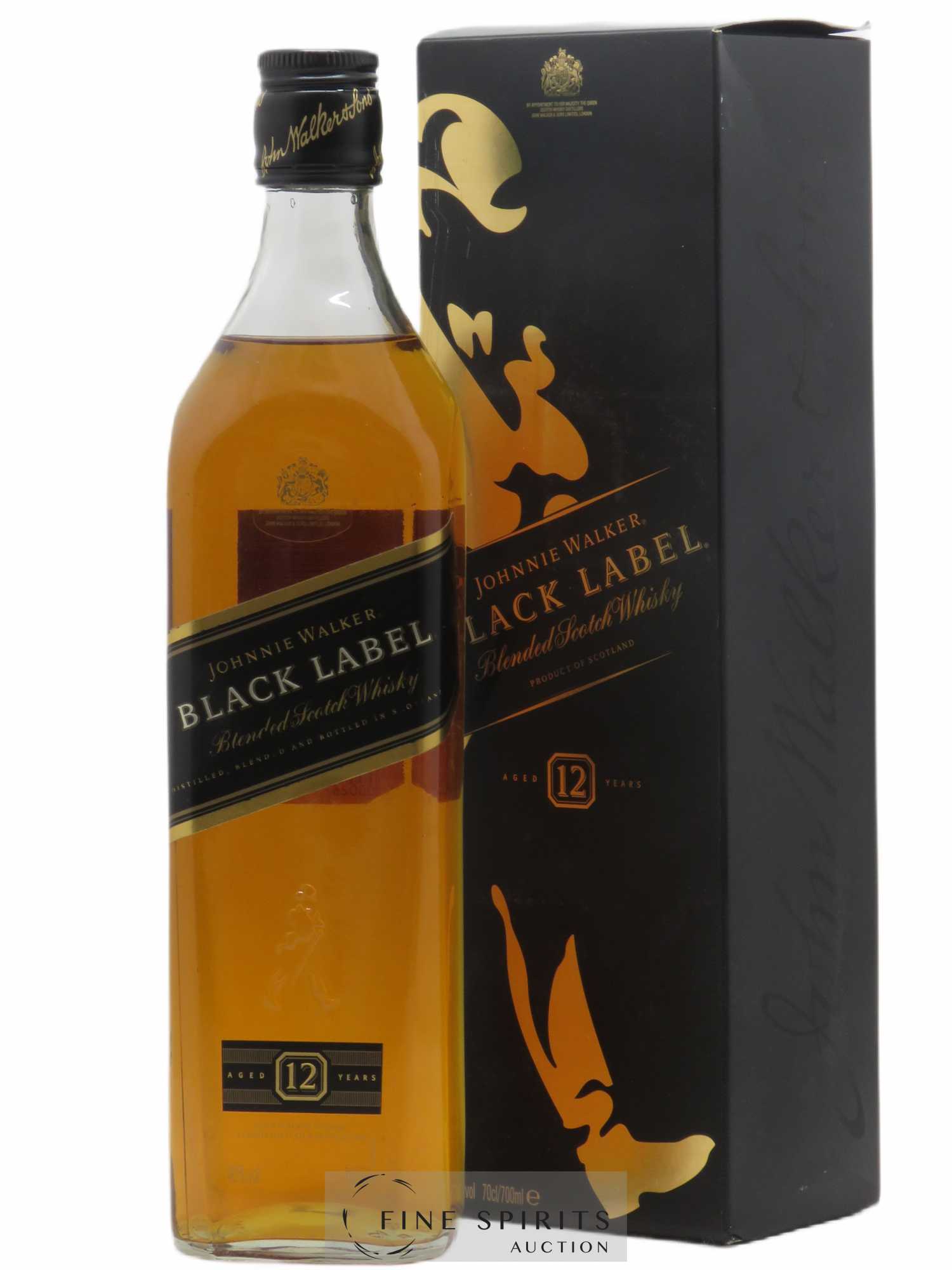 Johnnie Walker 12 years Of. Black Label (70cl.)