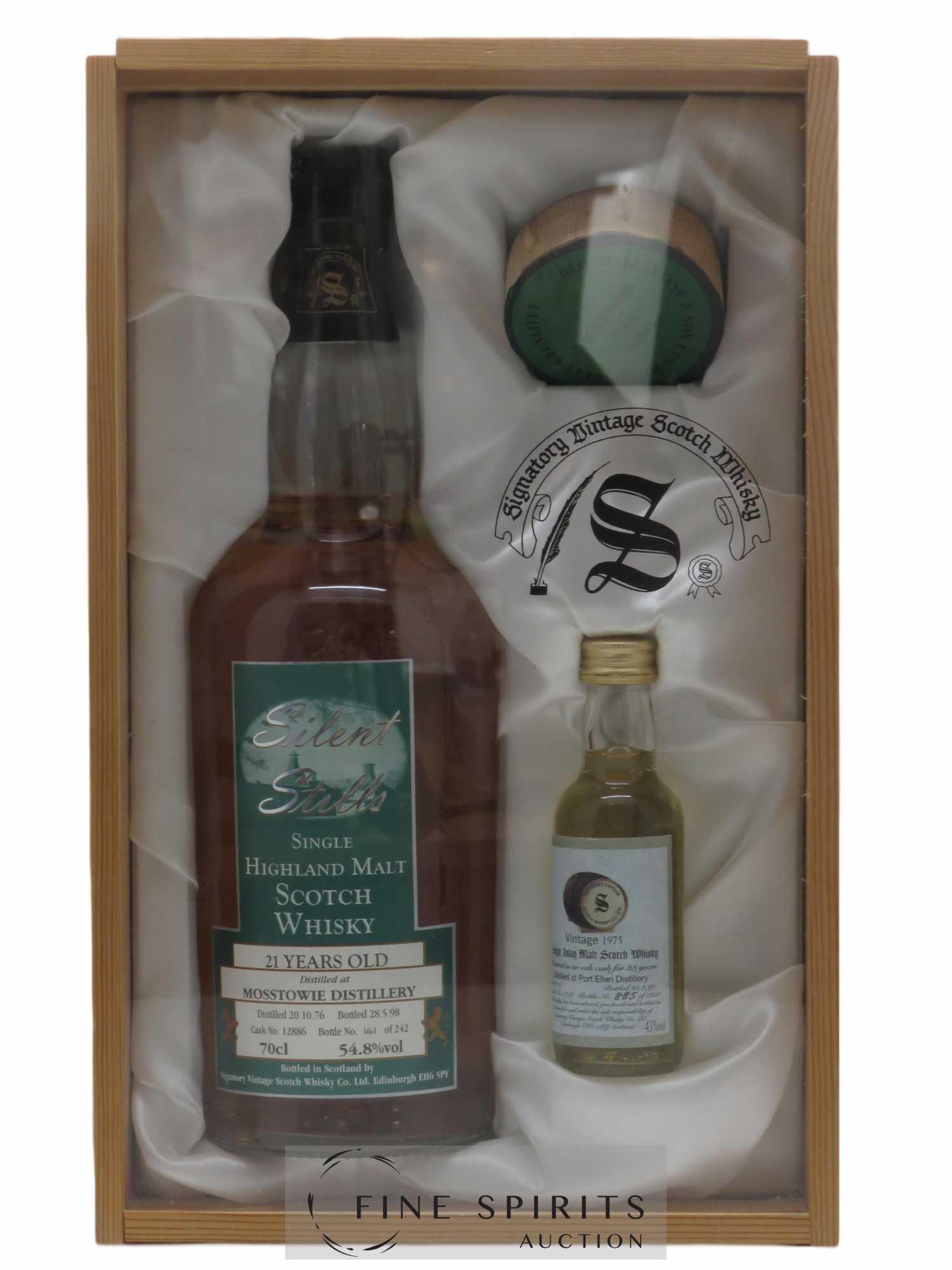 Mosstowie 21 years 1976 Signatory Vintage Silent Stills Cask n°12886 - One of 242 - bottled 1998