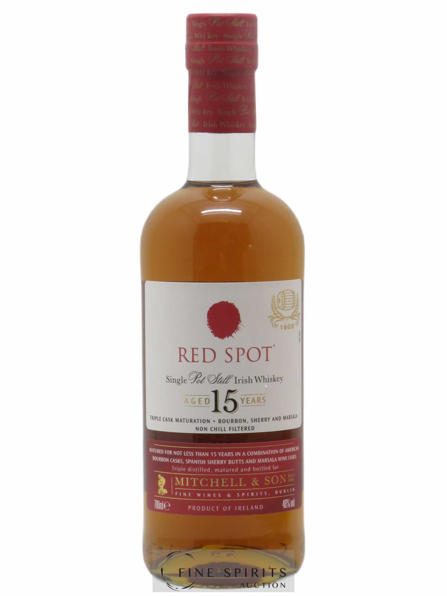 Red Spot 15 years Of. Triple Cask Maturation - Non Chill Filtered Mitchell & Son