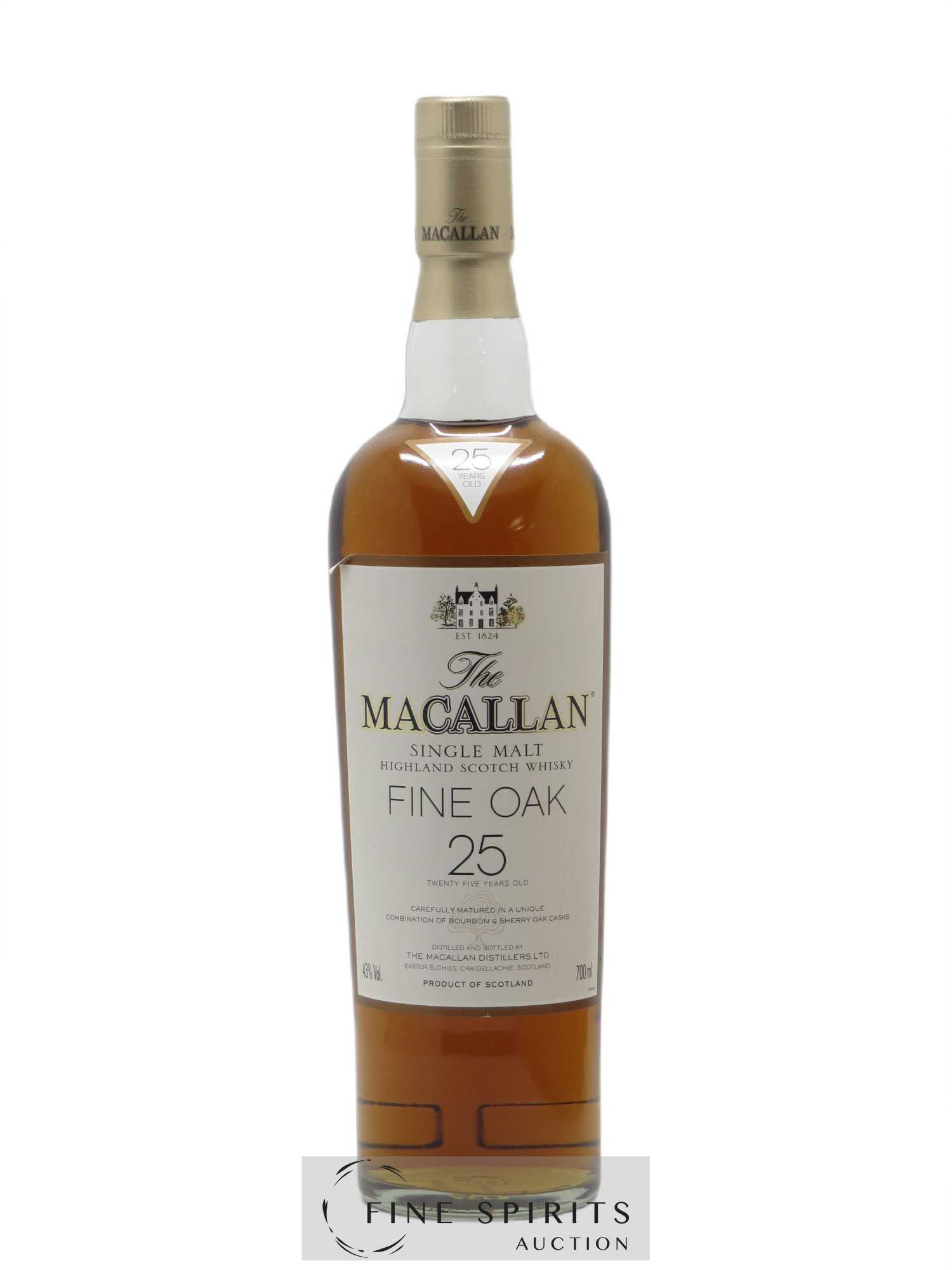 Macallan (The) 25 years Of. Fine Oak Bourbon & Sherry Oak Casks