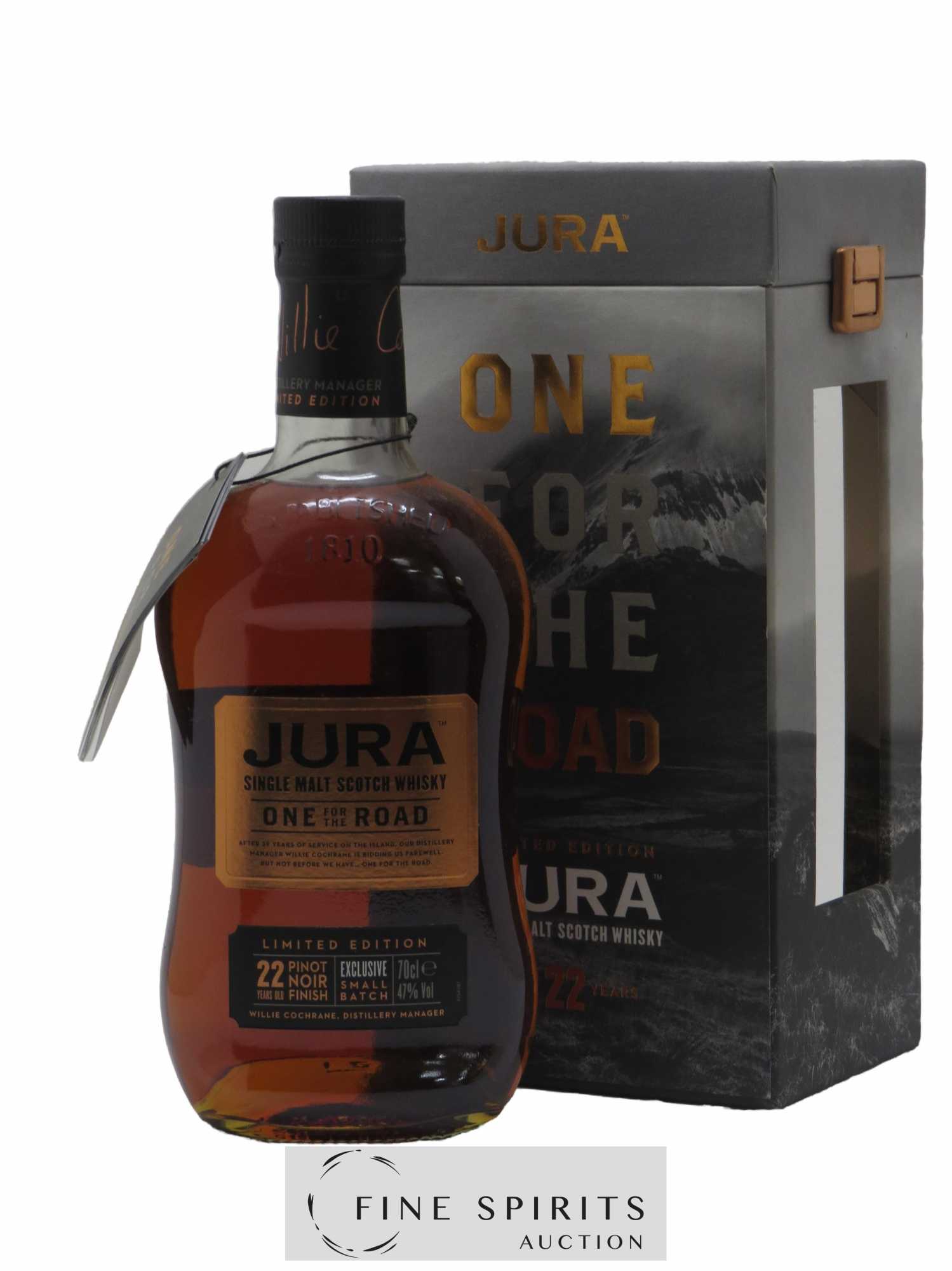 Jura 22 years Of. One for the Road Exclusive Small Batch Limited Edition