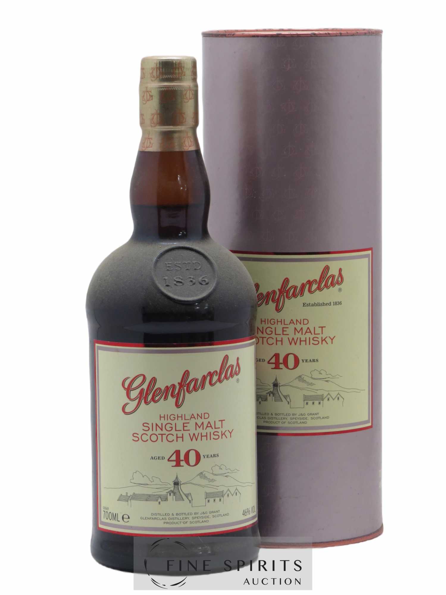 Glenfarclas 40 years Of.