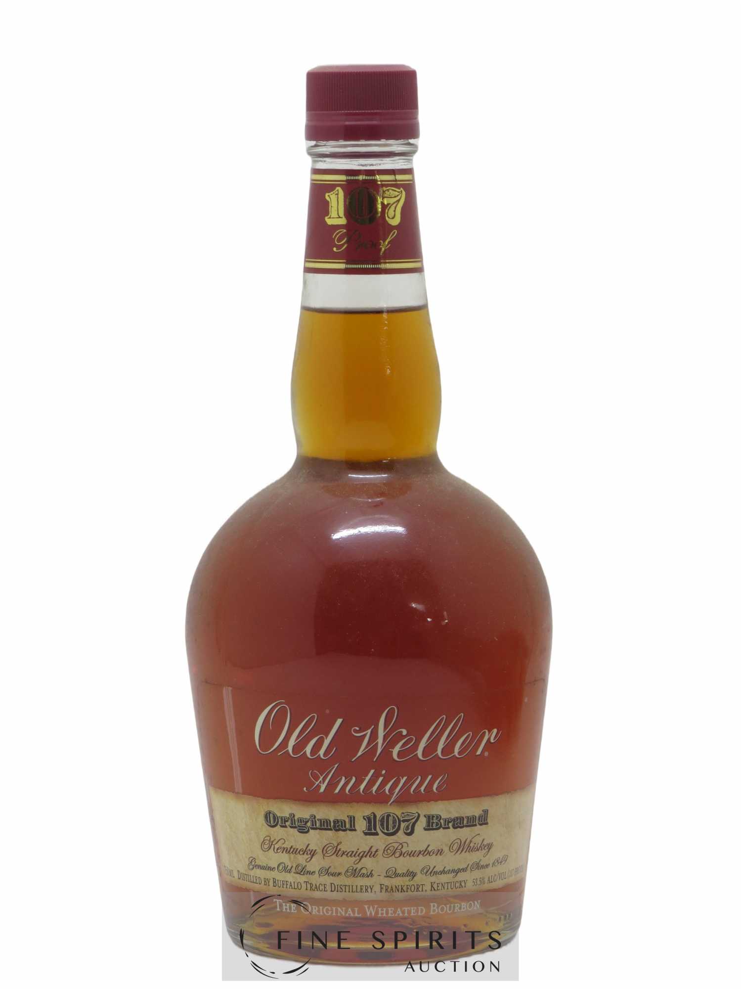 William Larue Weller Of. Antique 107 Wheated Bourbon The Original