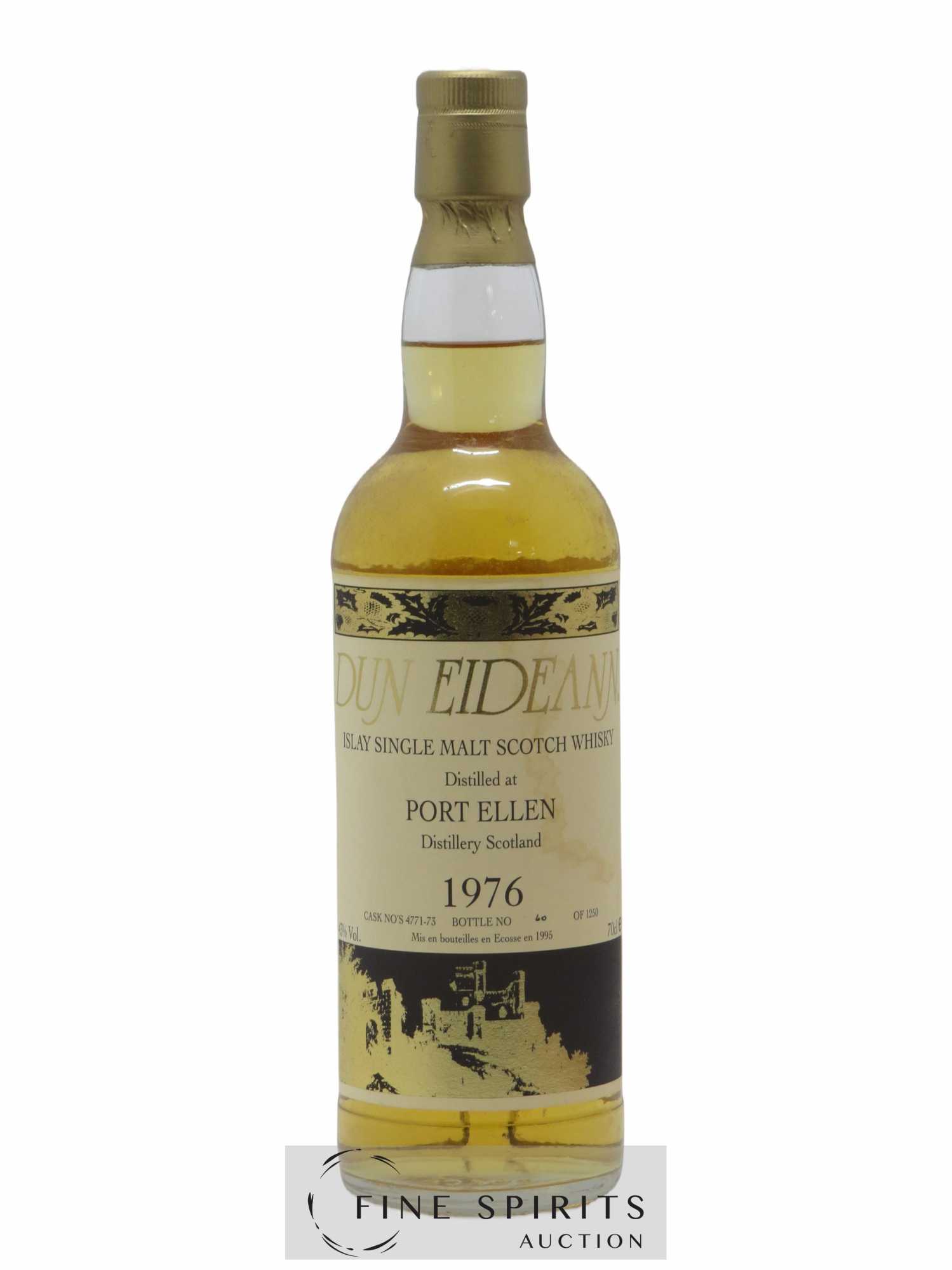 Port Ellen 1976 Signatory Vintage Dun Eidean Casks n°4771-73 - One of 1250 - bottled 1995 Auxil Import