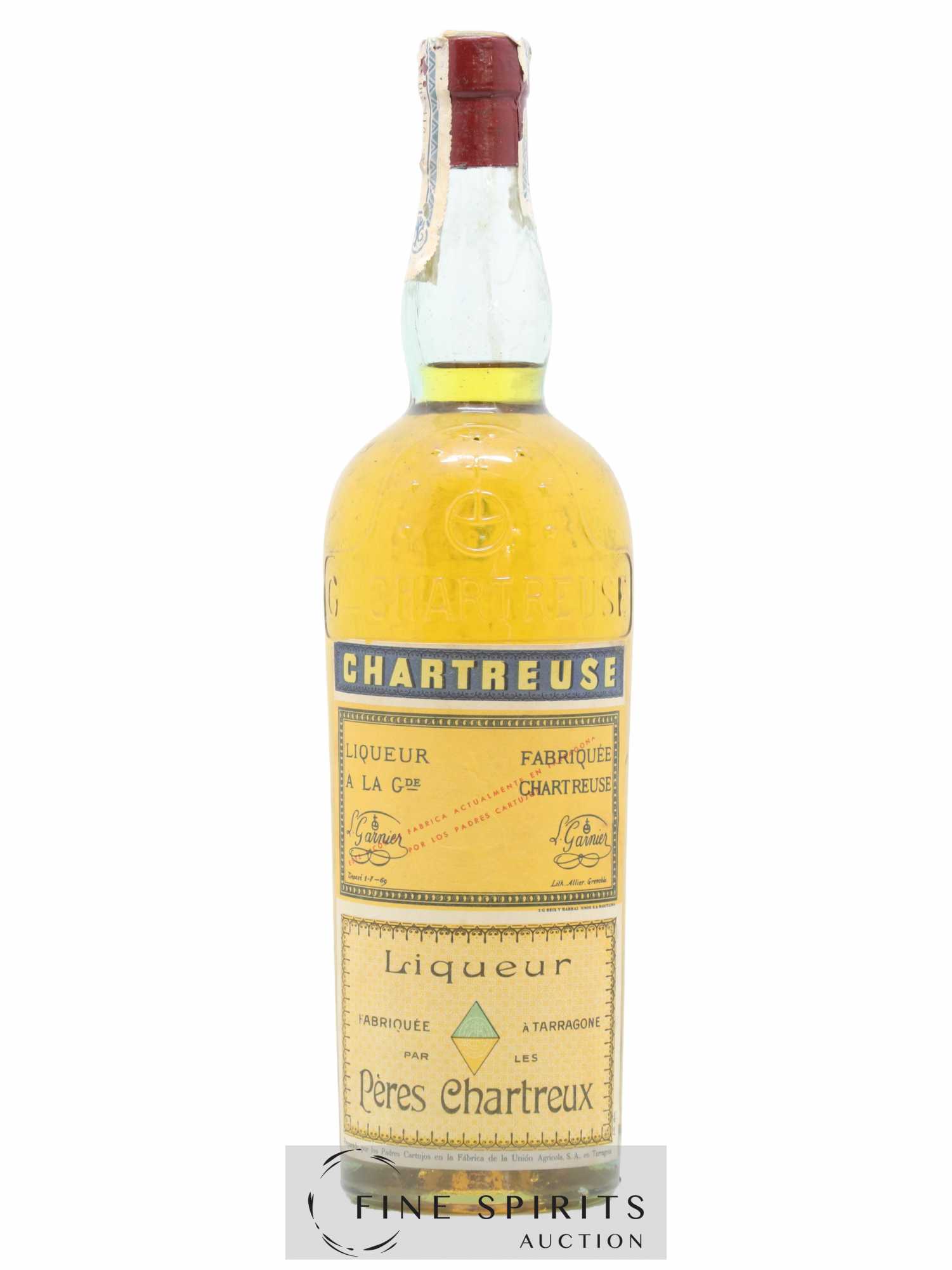 Chartreuse Of. Tarragone Jaune El Cumbre (1951-1960)