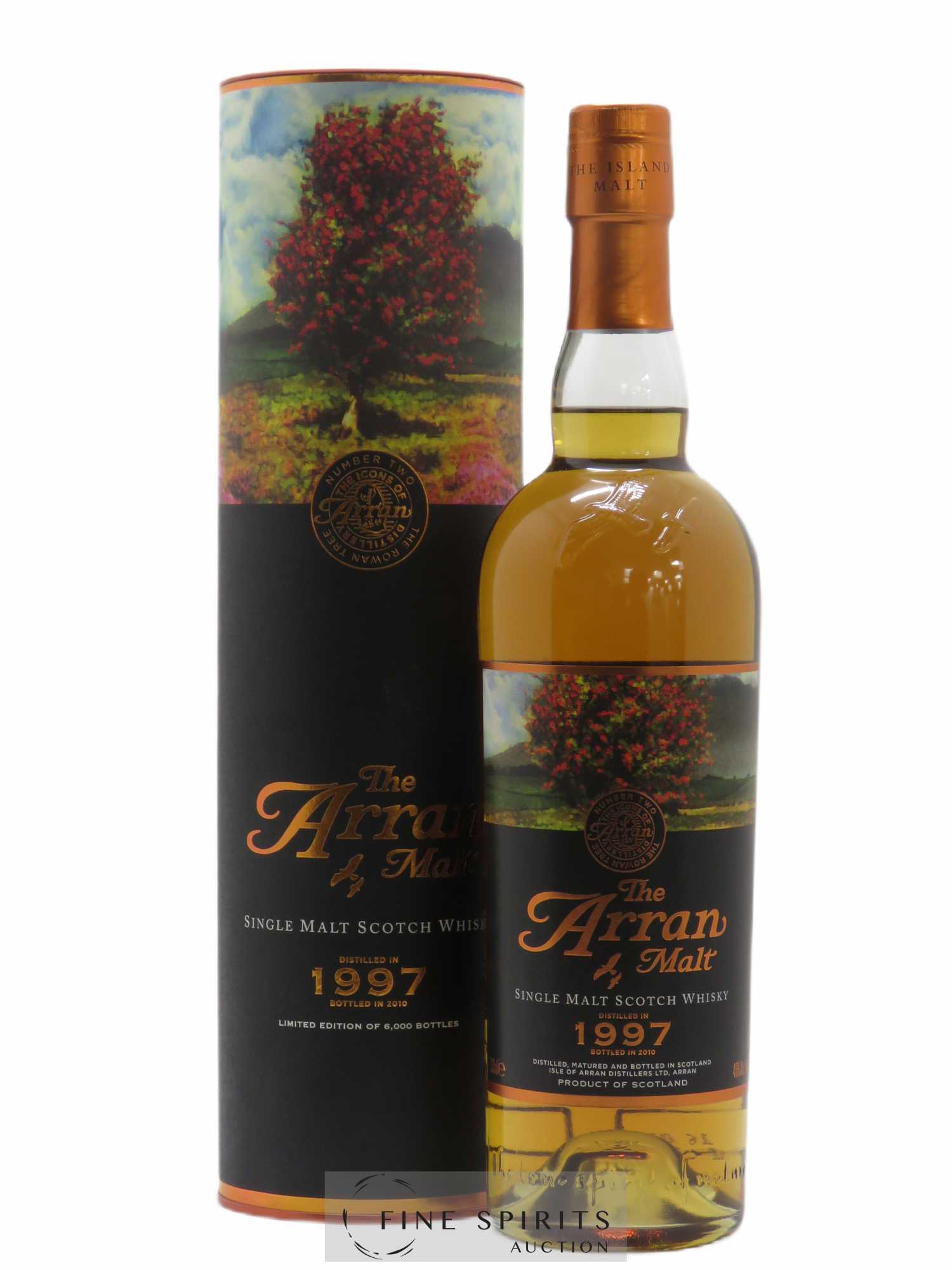 Arran 12 years 1997 Of. The Rowan Tree Nimber Two - bottled 2010 Limited Edition