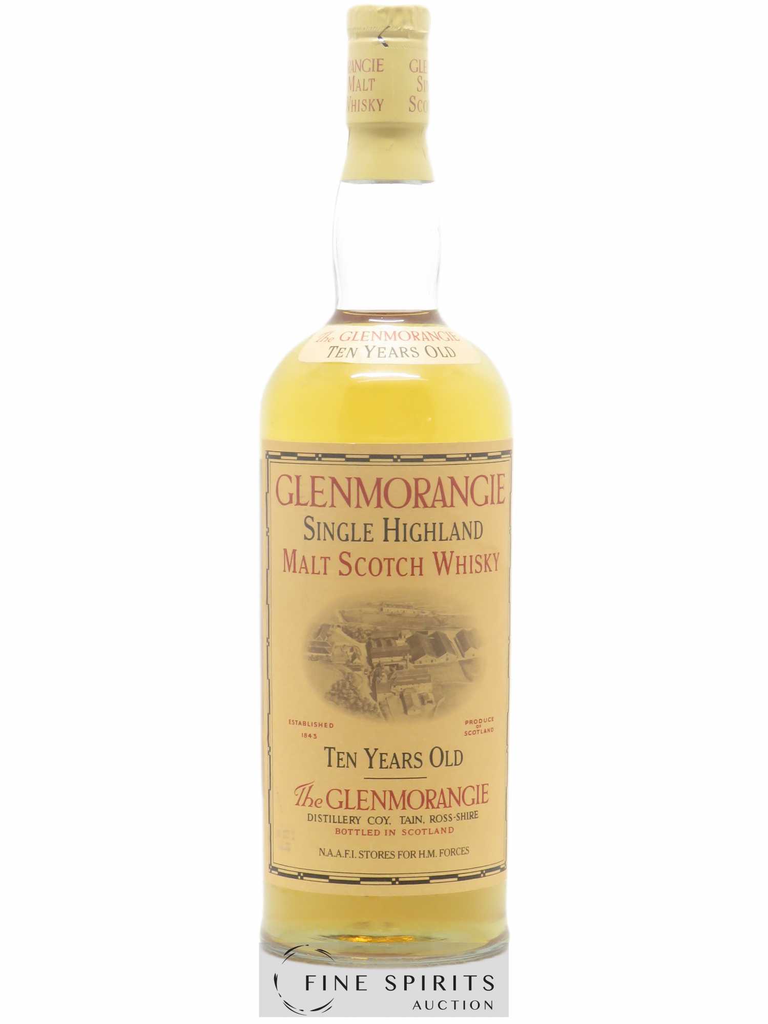 Glenmorangie 10 years Of. Head Cooper backlabel